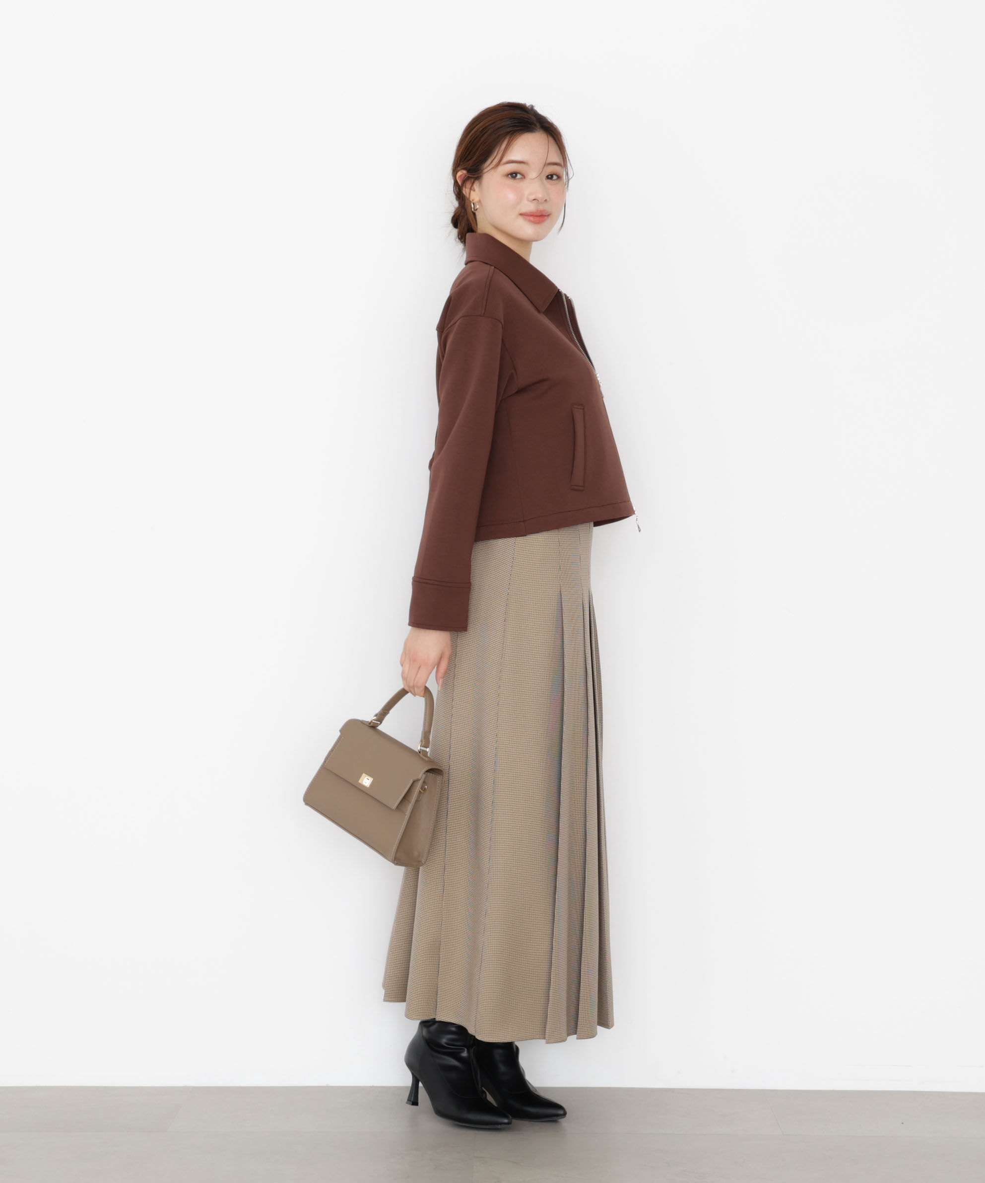 PROPORTION BODY DRESSING「オータムプリーツスカート」|スカート|