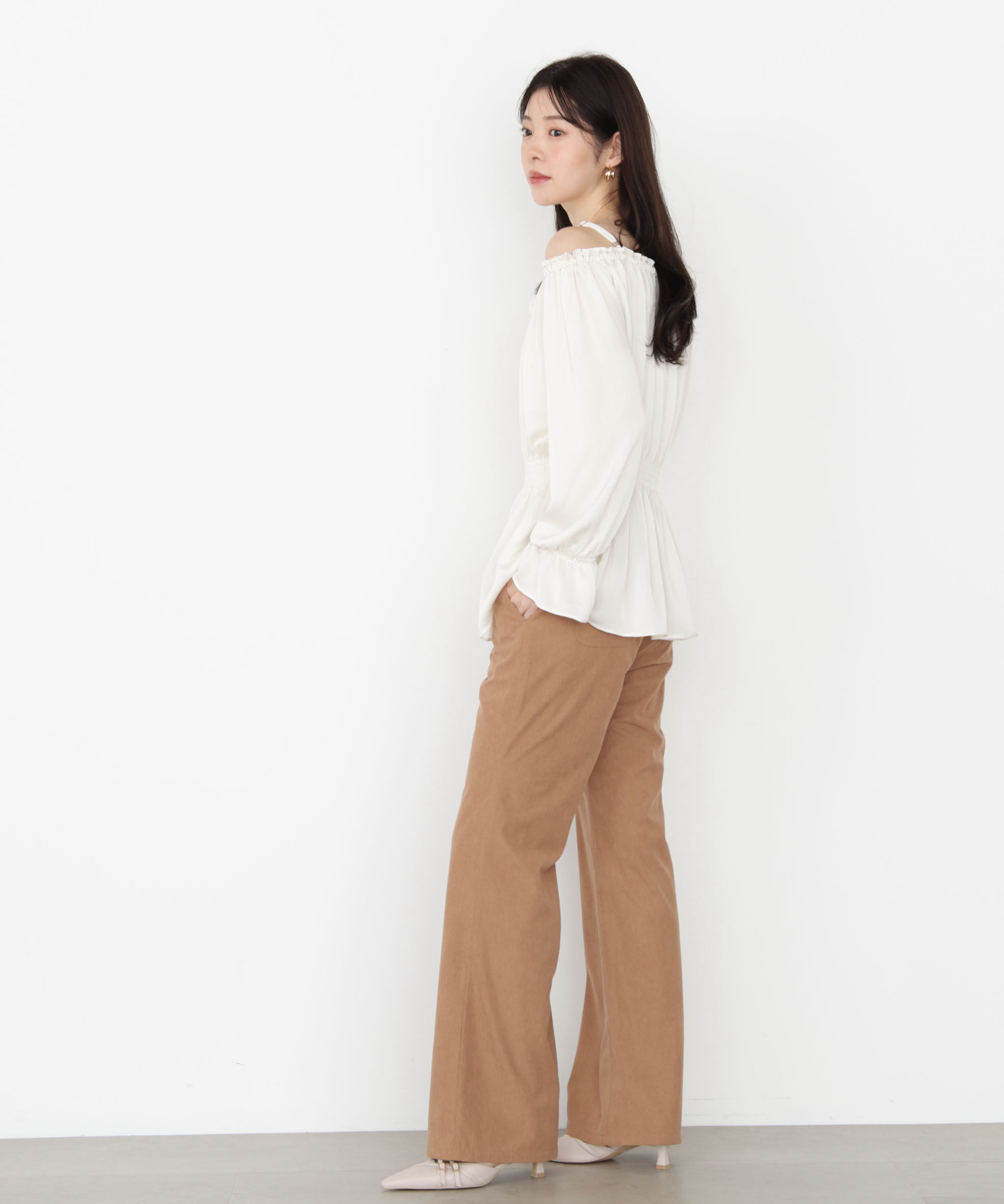 PROPORTION BODY DRESSING「《EDIT COLOGNE》コーデュロイフレアパンツ」|その他|