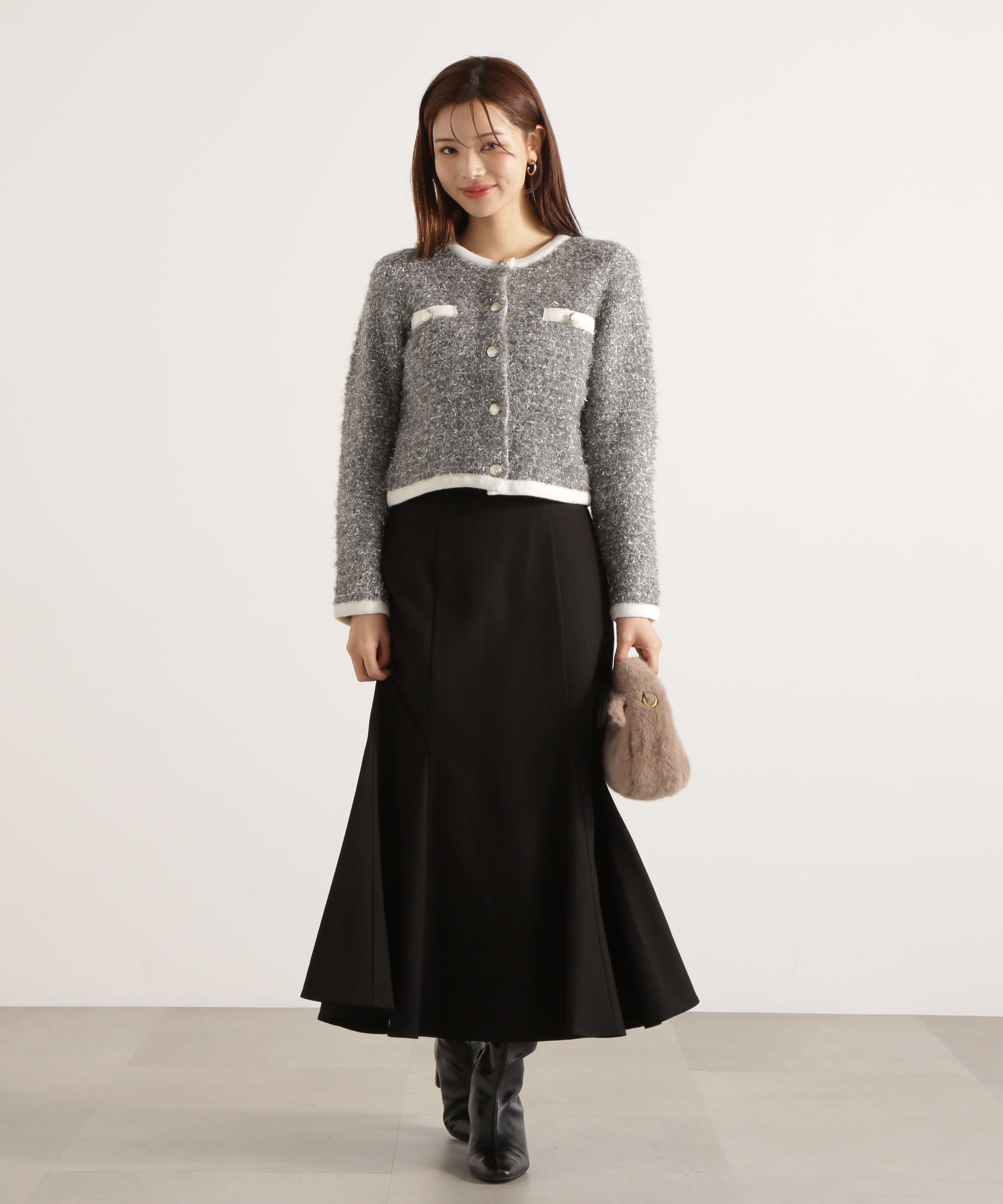 PROPORTION BODY DRESSING「＜ウォッシャブル＞ハイウエストマーメイドスカート 25AW」|スカート|