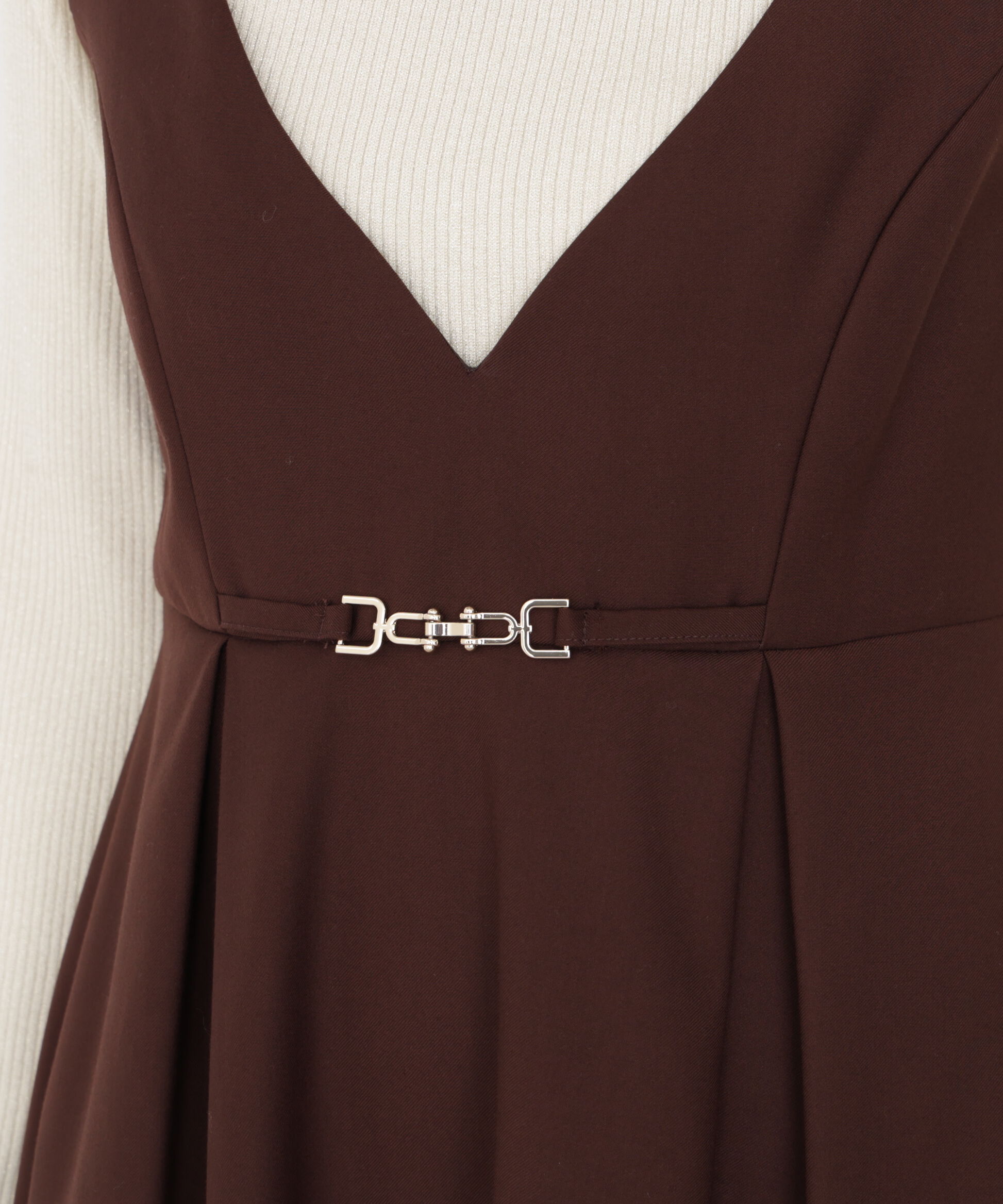 PROPORTION BODY DRESSING「タックフレアジャンスカ 25AW」|ワンピース|