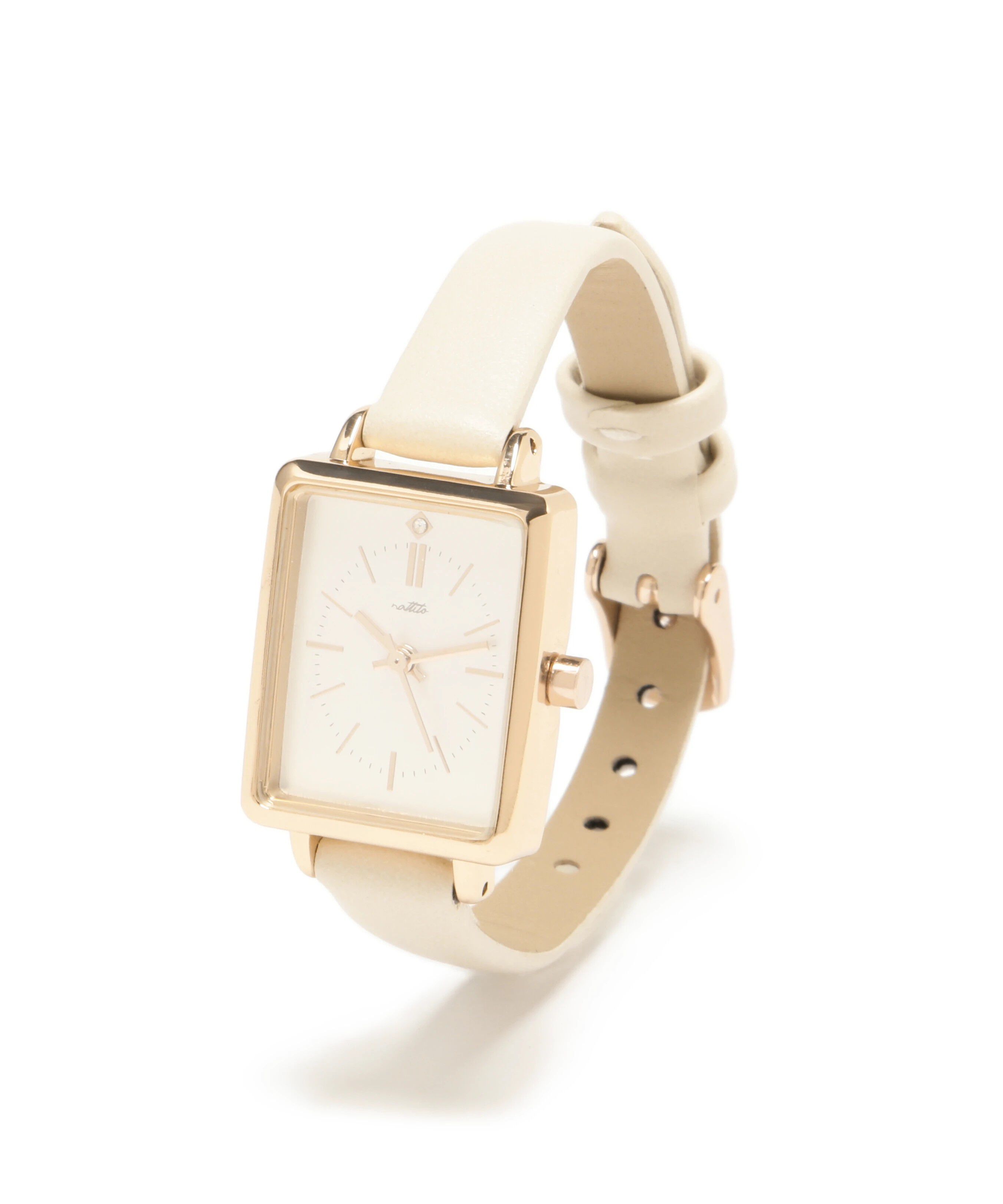 PROPORTION BODY DRESSING「スクエアダイヤルウォッチ」|その他|アイボリー2