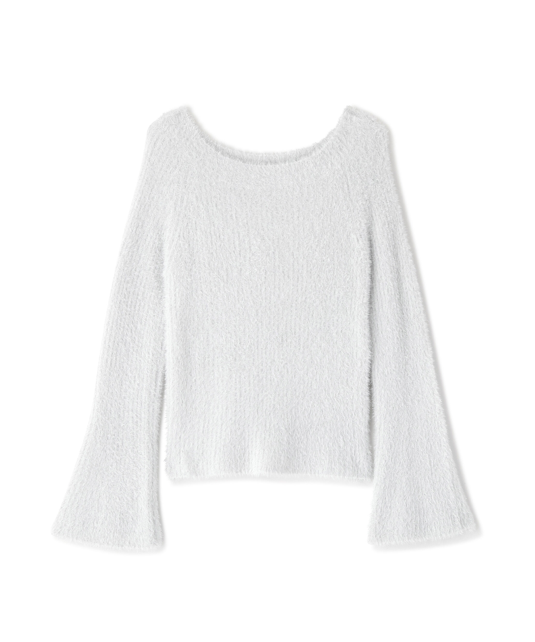 PROPORTION BODY DRESSING「ラメフェザーボートネックニット 26SS」|ニット・セーター|