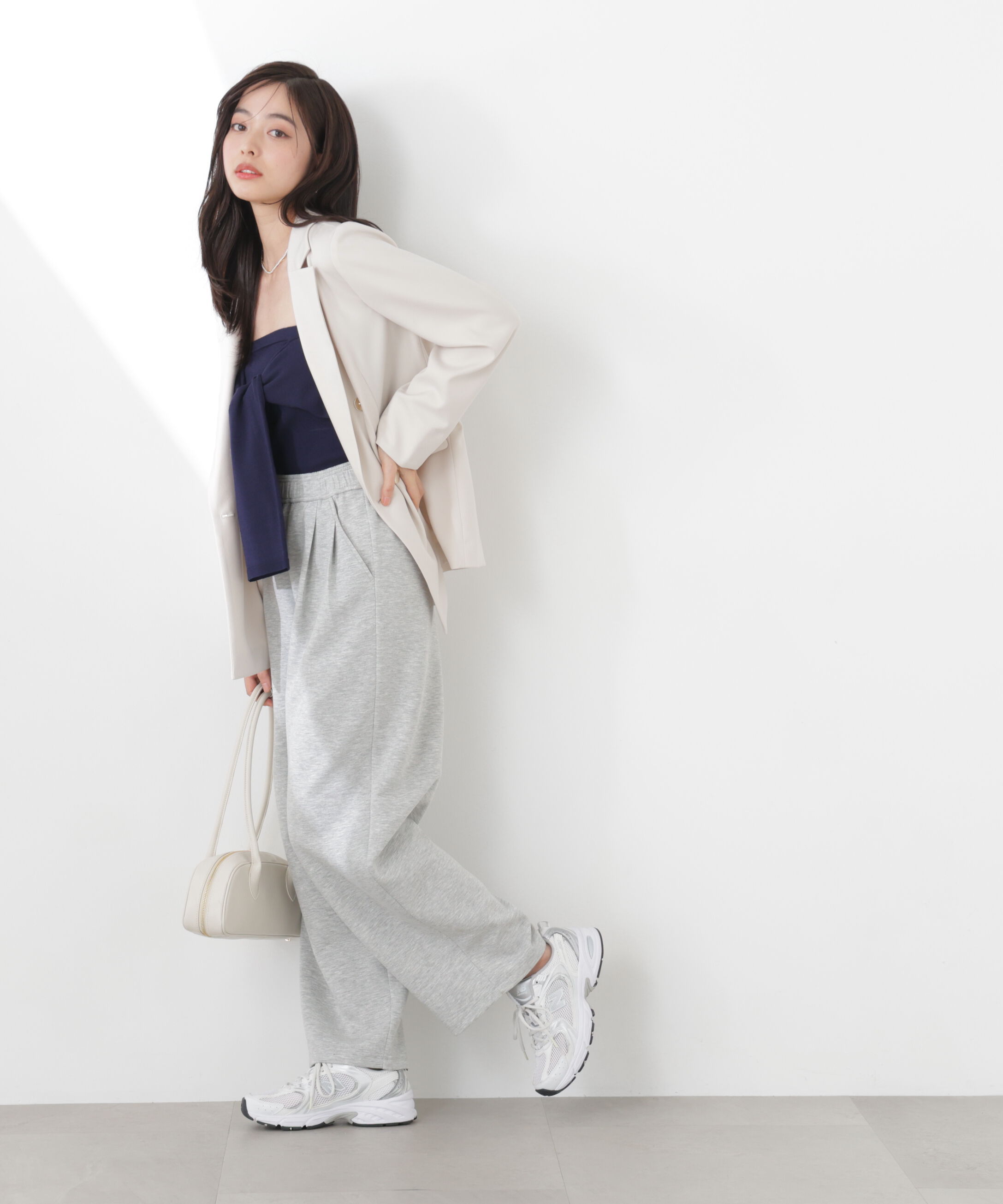 PROPORTION BODY DRESSING「〈a/mie〉カットイージータックパンツ　26SS」|その他|