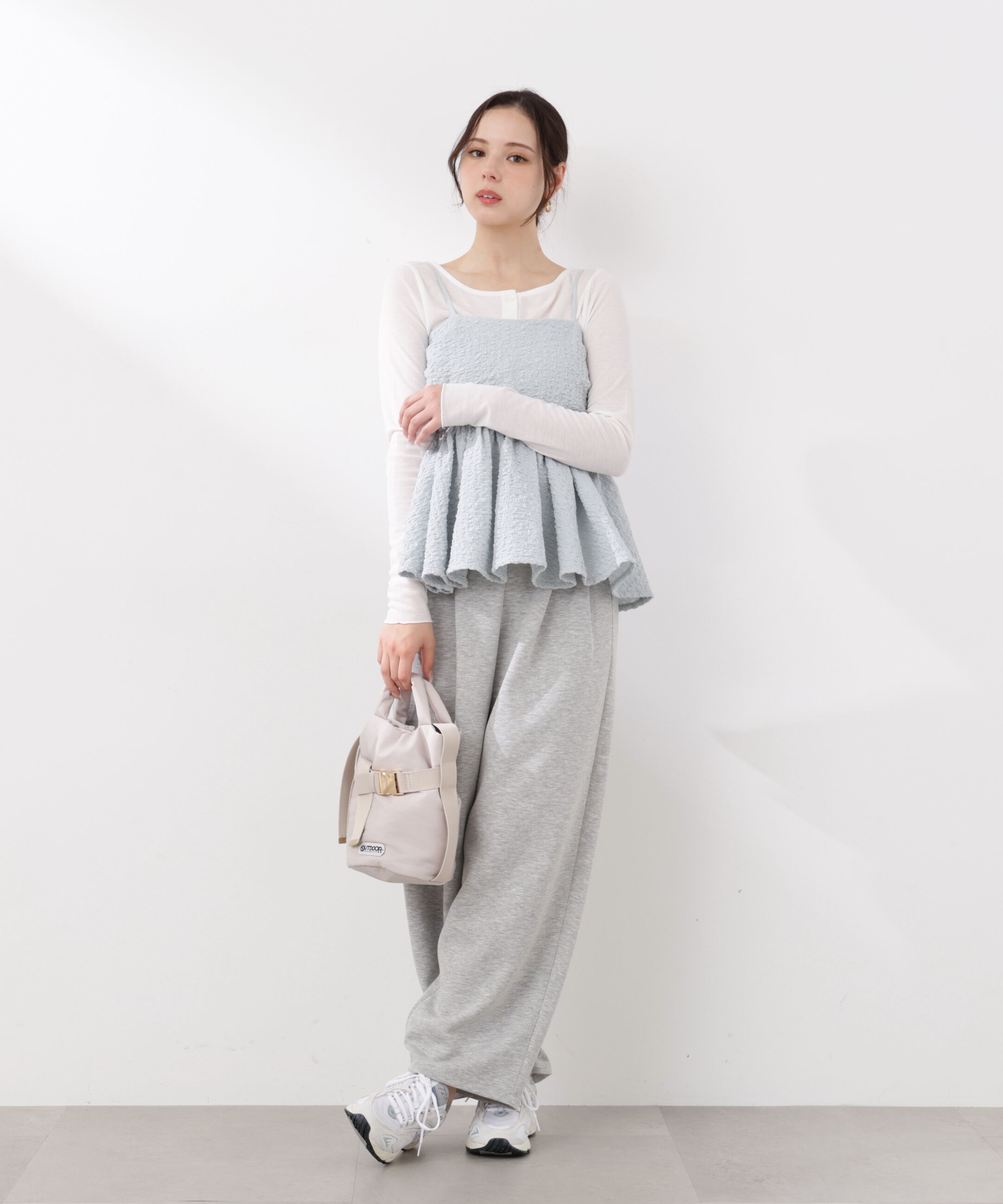 PROPORTION BODY DRESSING「〈a/mie〉カットイージータックパンツ　26SS」|その他|