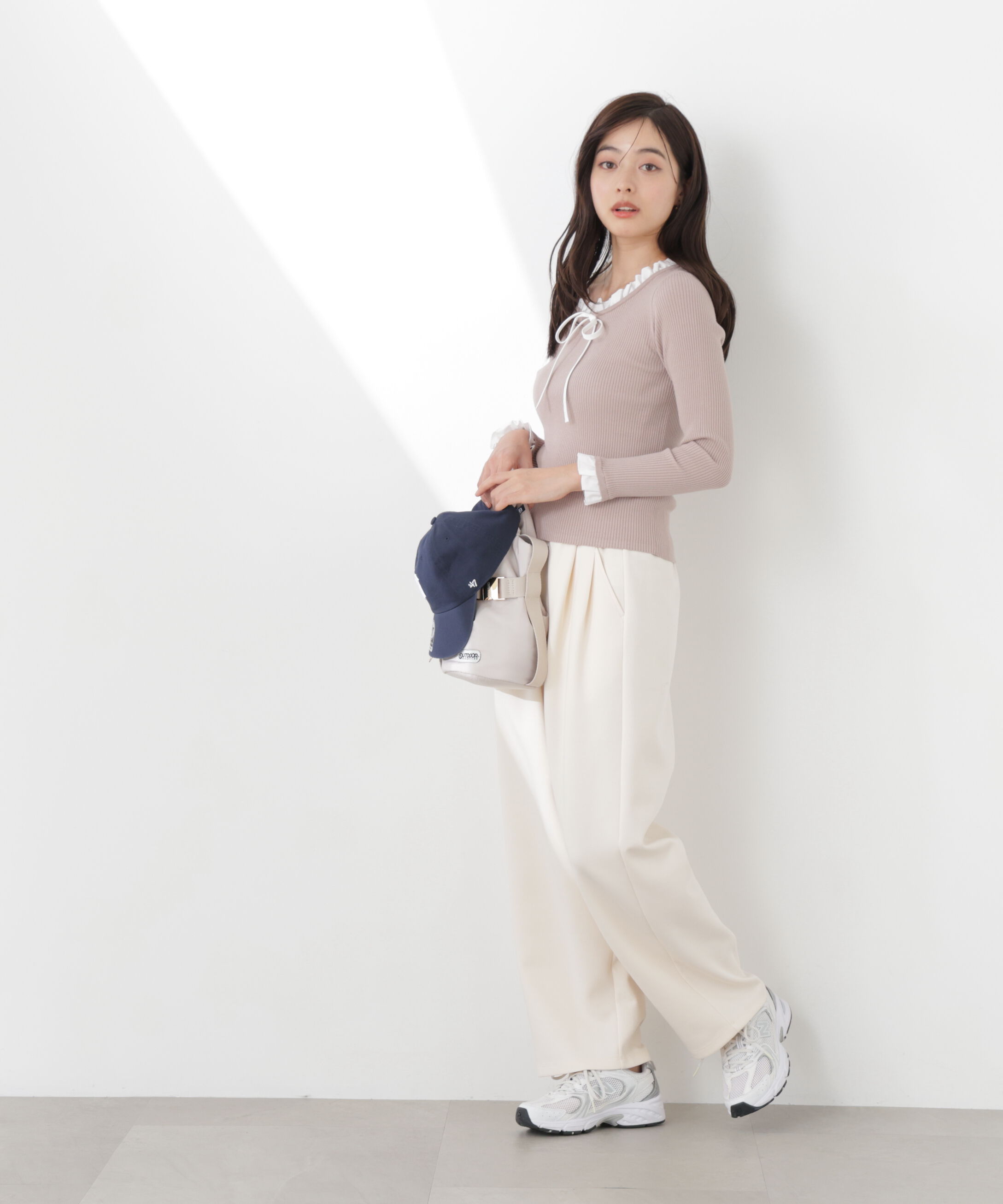 PROPORTION BODY DRESSING「〈a/mie〉カットイージータックパンツ　26SS」|その他|