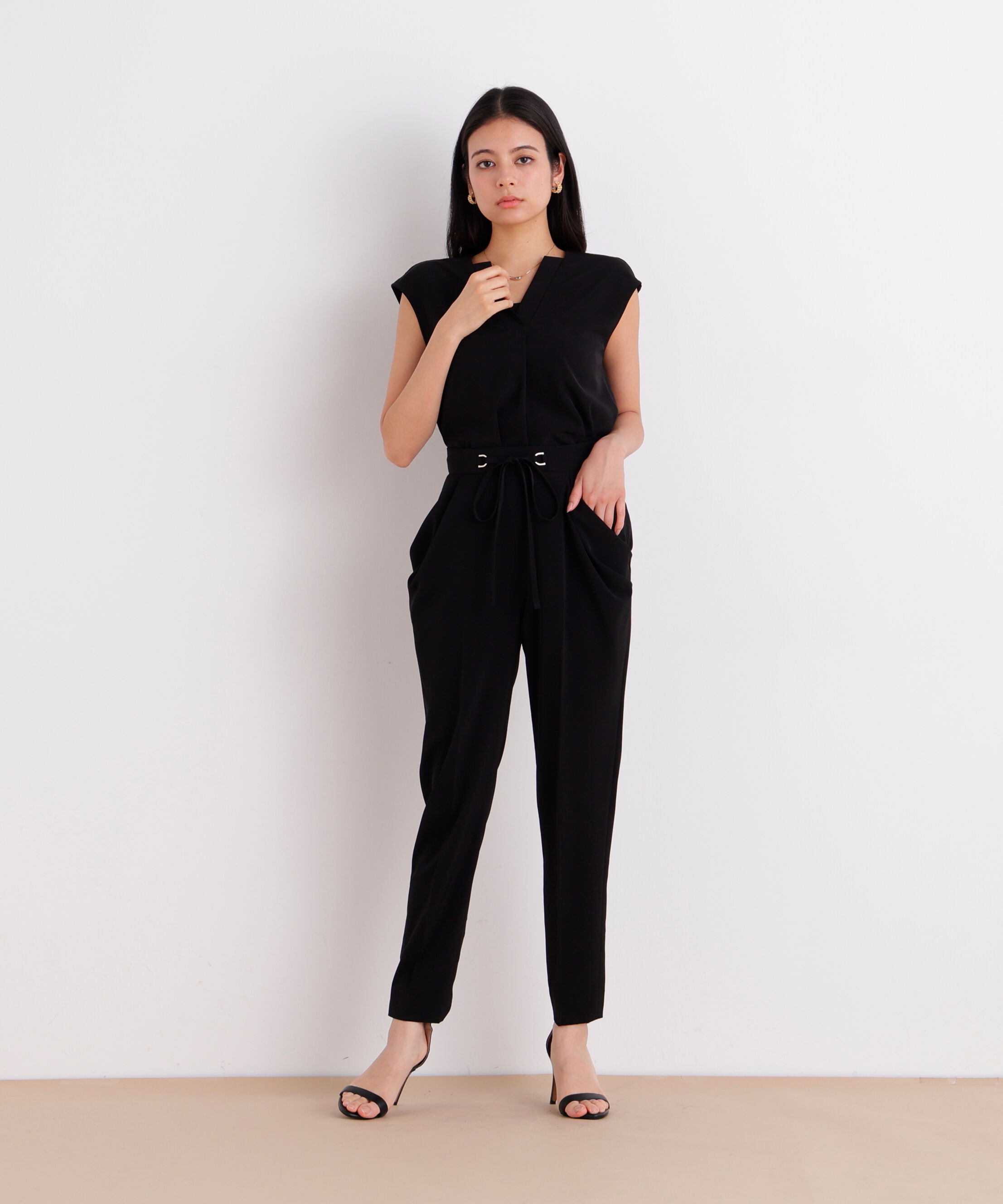  「タックポケットテーパードパンツ」|その他|