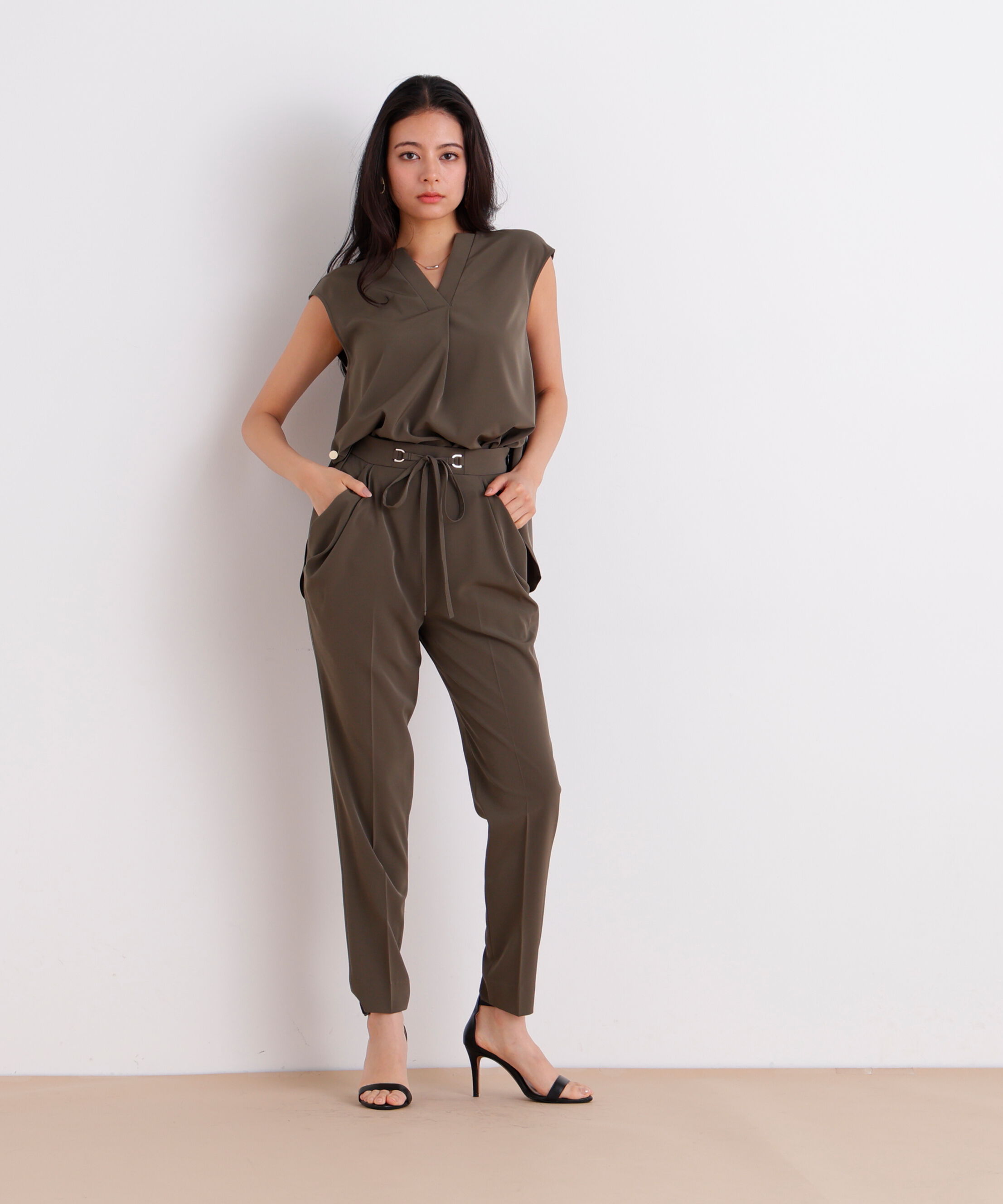  「タックポケットテーパードパンツ」|その他|