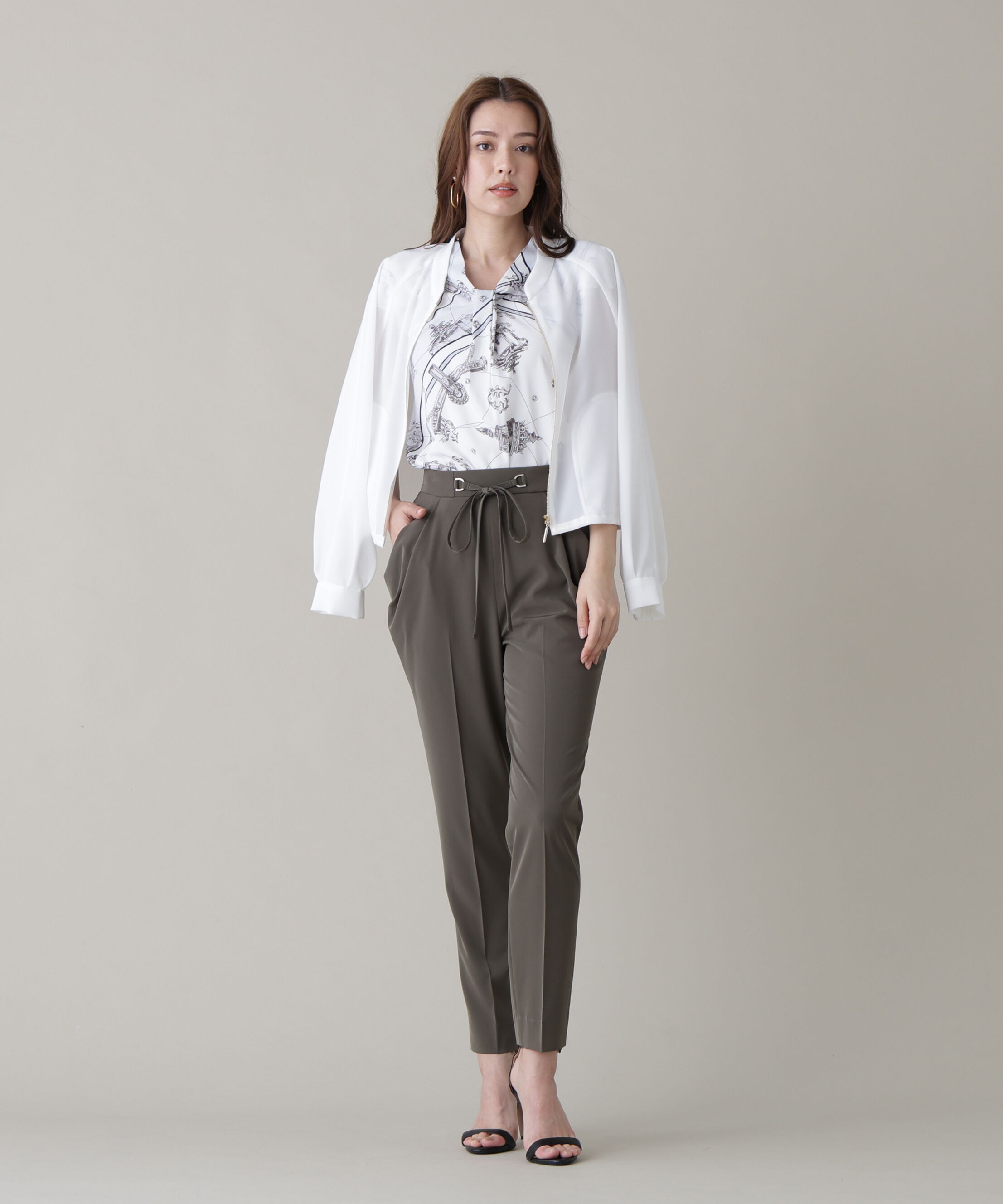  「タックポケットテーパードパンツ」|その他|