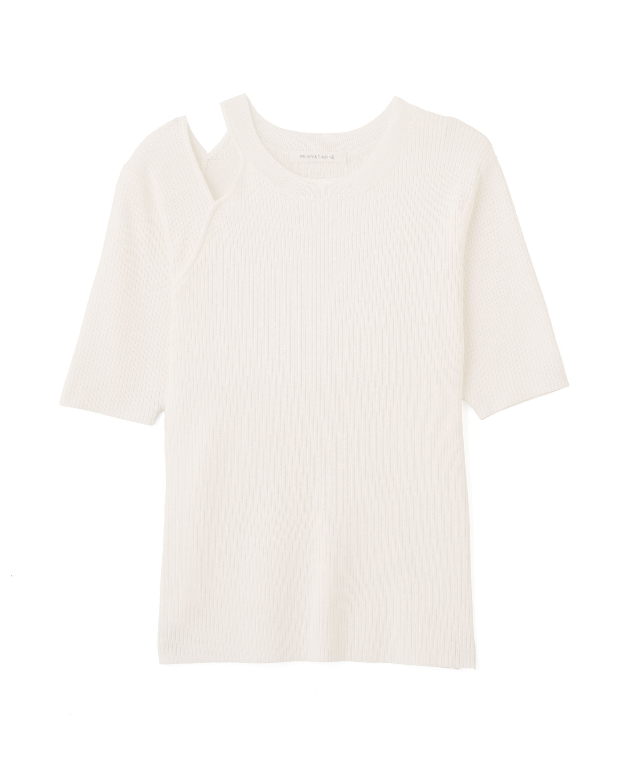  「カッティングニットプルオーバー」|ニット・セーター|