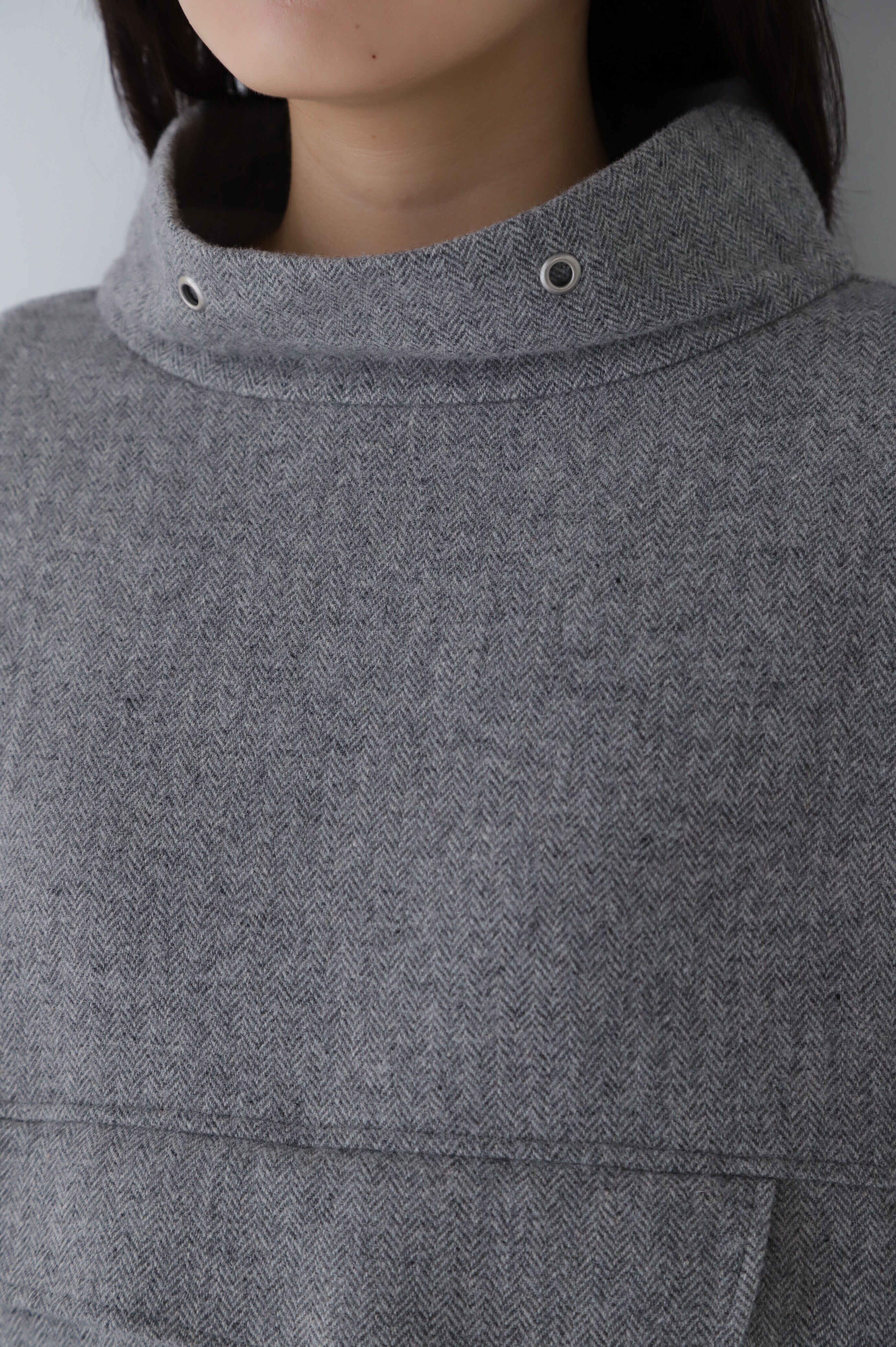  「◆ツィードスタンドアノラック」|シャツ・ブラウス|