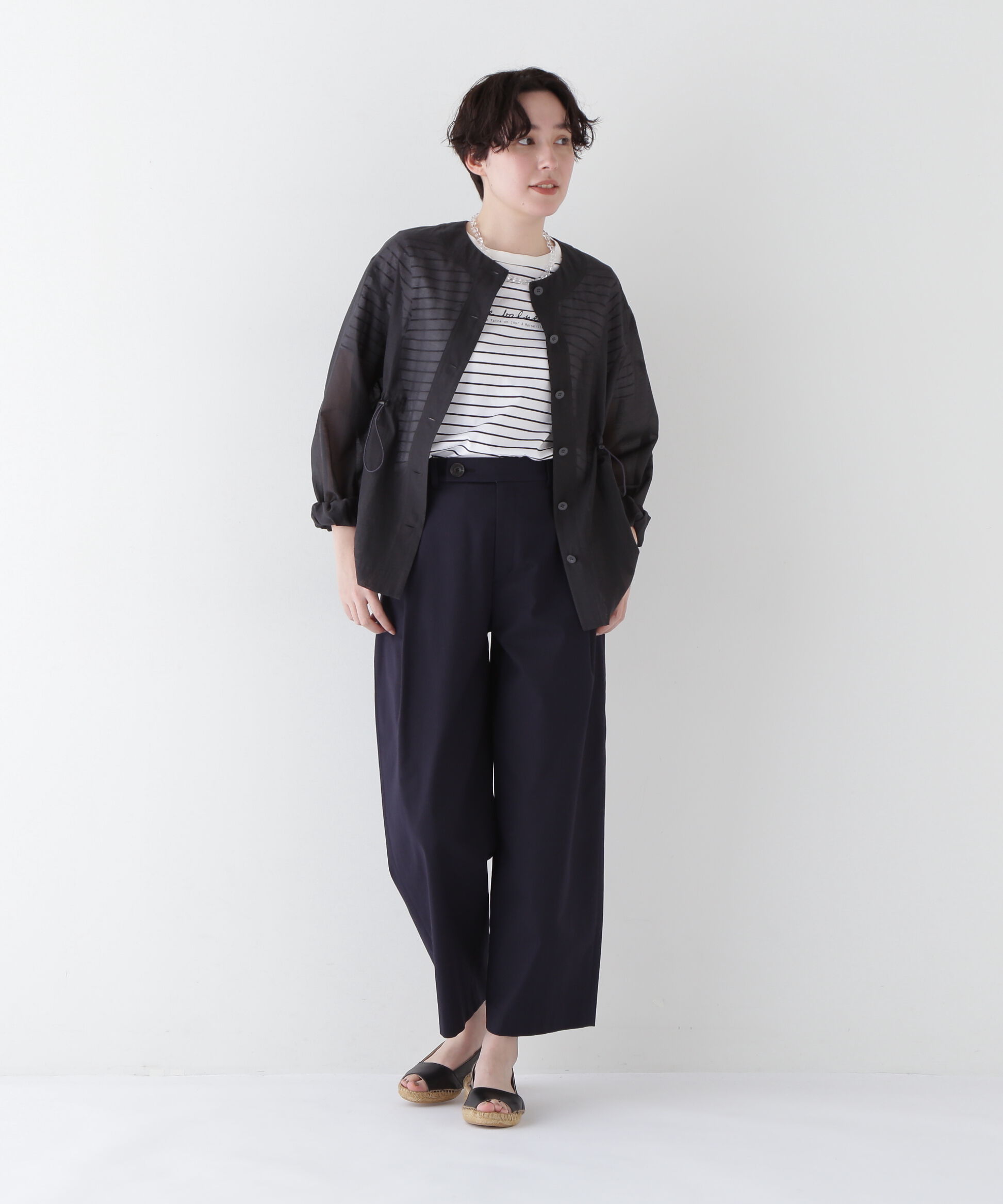  「◆シアータフタユーティリティノーカラージャケット」|その他|