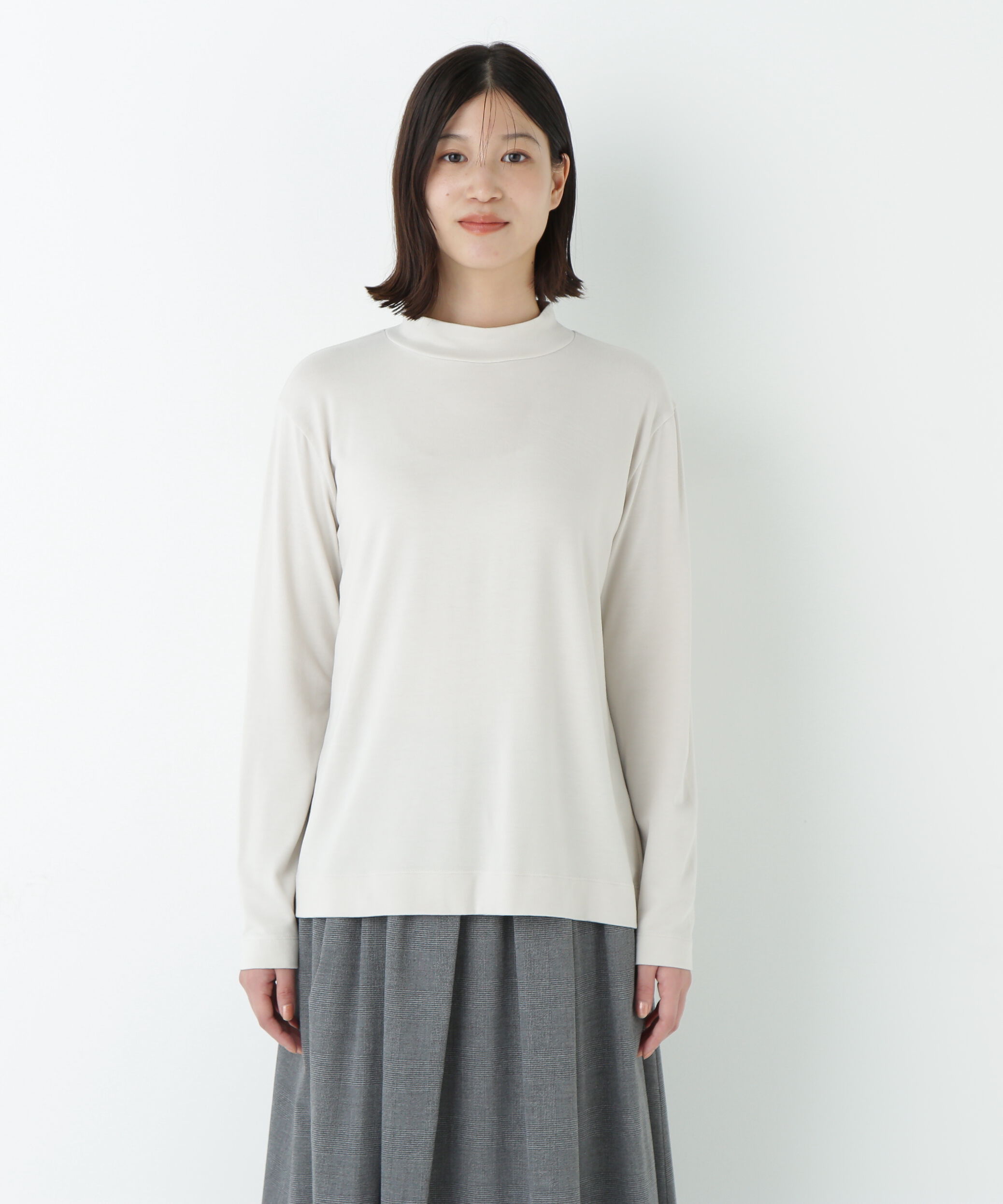  「≪ウォーム素材≫コットンウォームカットソー」|Tシャツ・カットソー|