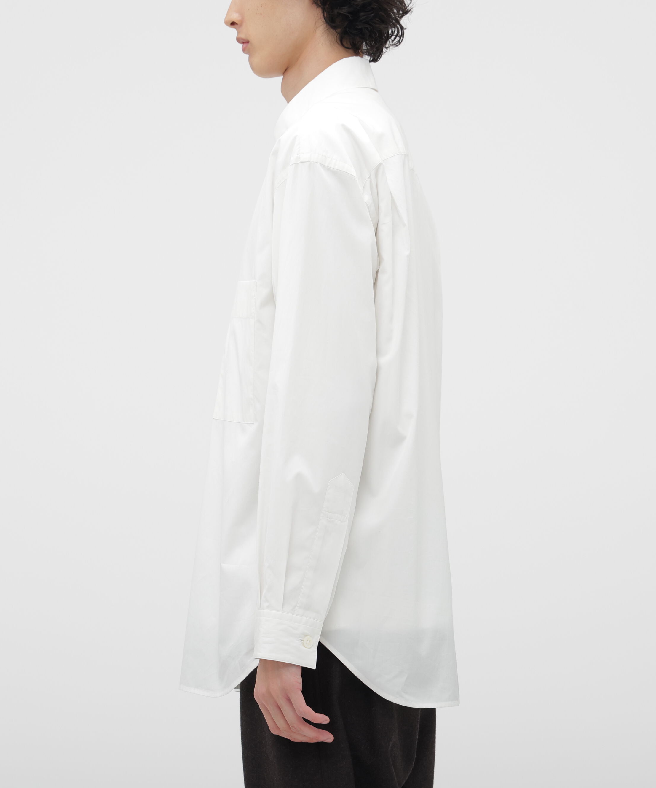 MARGARET HOWELL「FINE COMPACT COTTON POPLIN SHIRT」|シャツ・ブラウス|