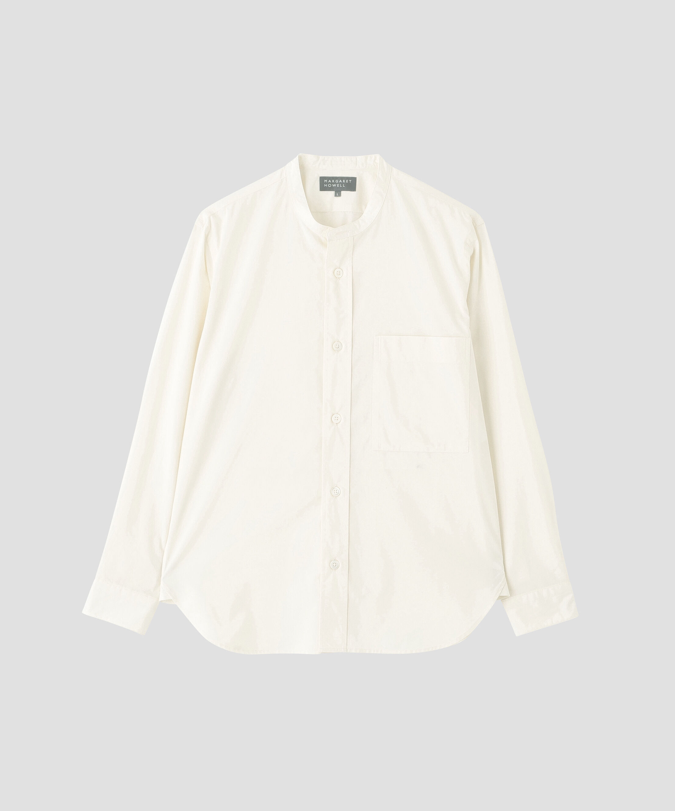 MARGARET HOWELL「COTTON WOOL POPLIN SHIRT」|シャツ・ブラウス|