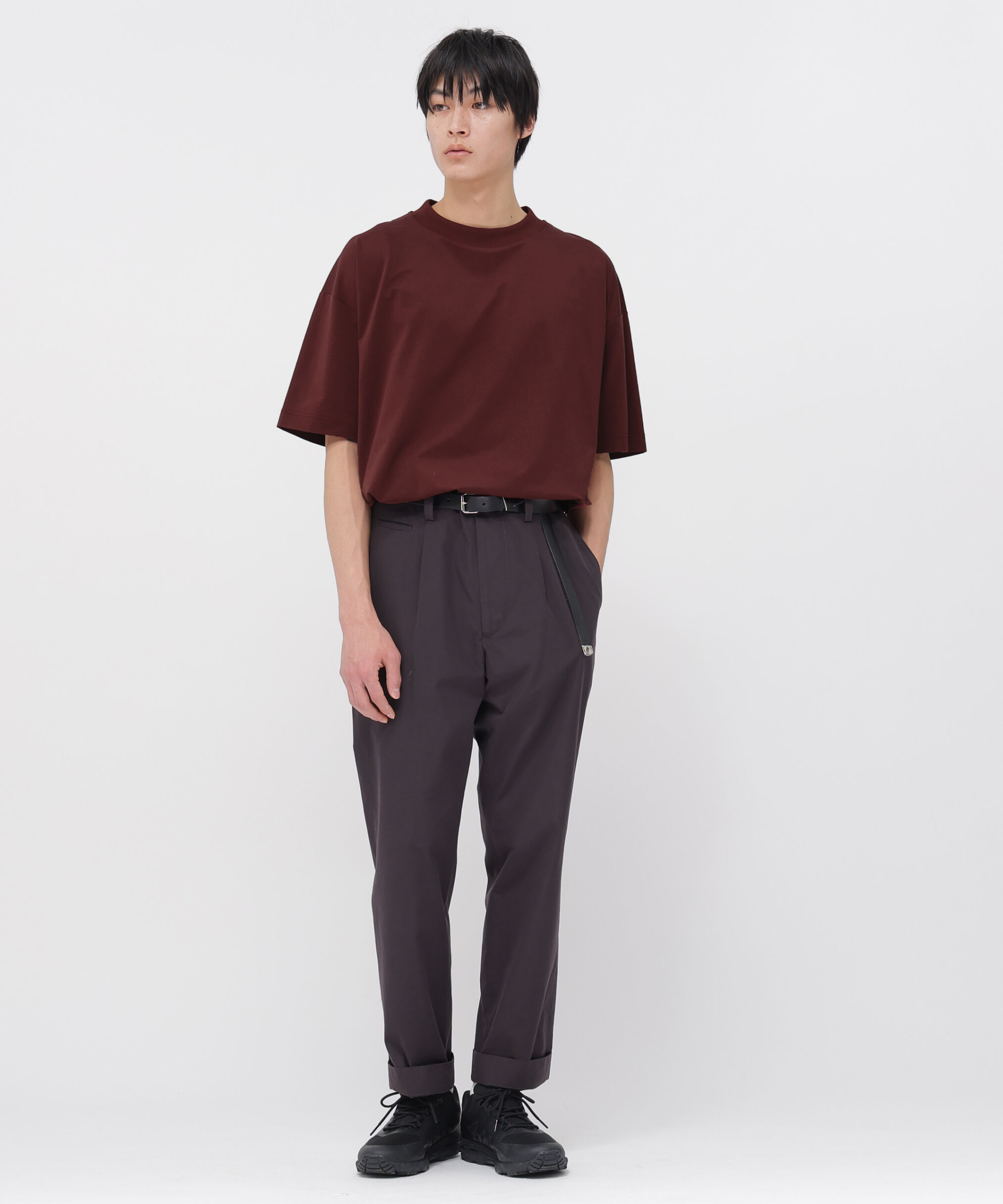 MARGARET HOWELL「COTTON SILK PLAINWEAVE TROUSERS」|その他|