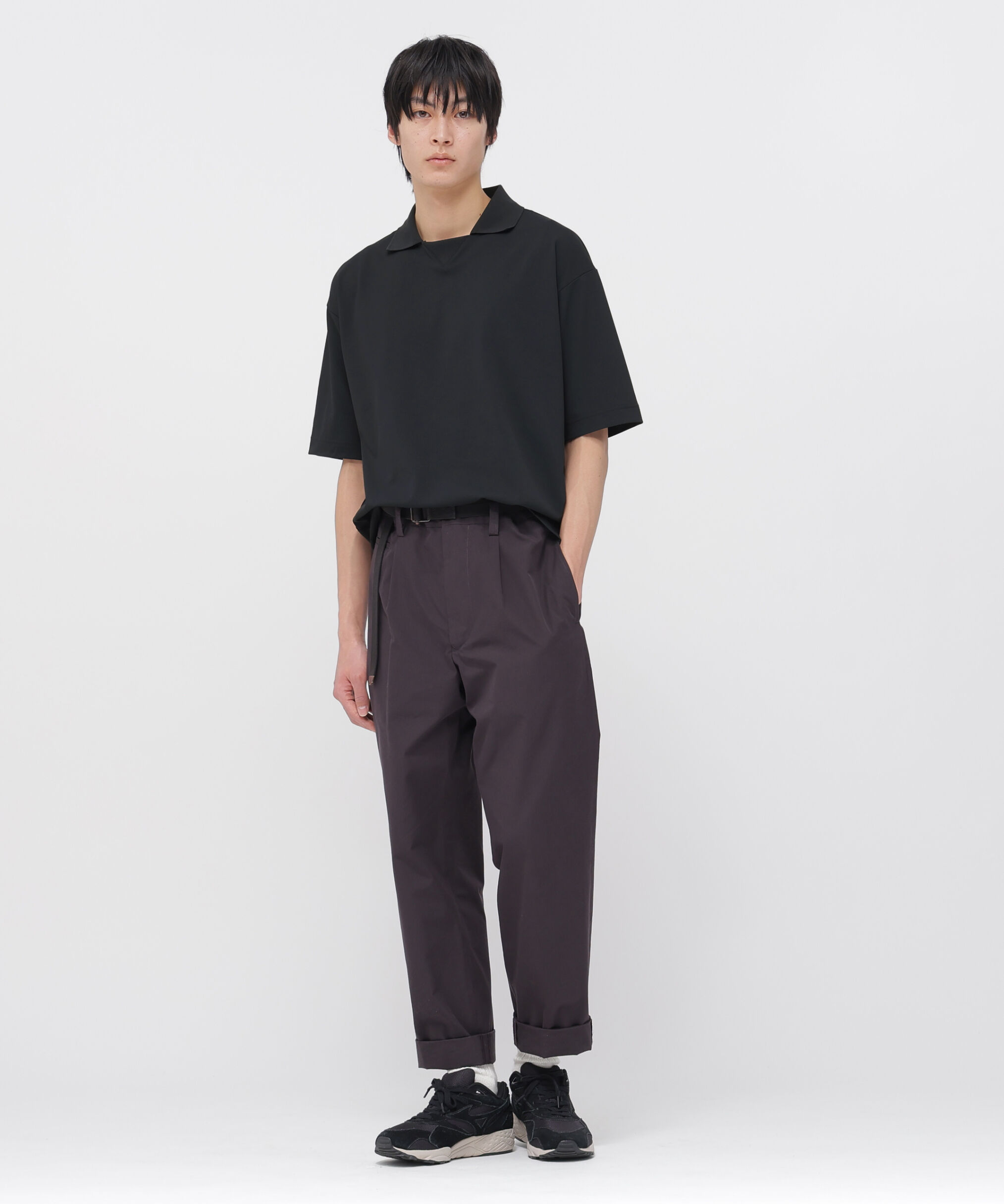 MARGARET HOWELL「COTTON SILK PLAINWEAVE TROUSERS」|その他|