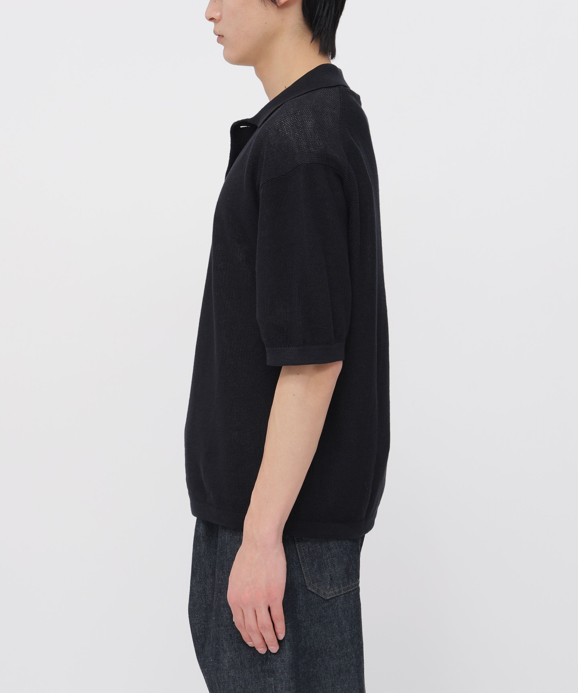 MARGARET HOWELL「COTTON RAMIE PIQUE KNITWEAR」|ニット・セーター|