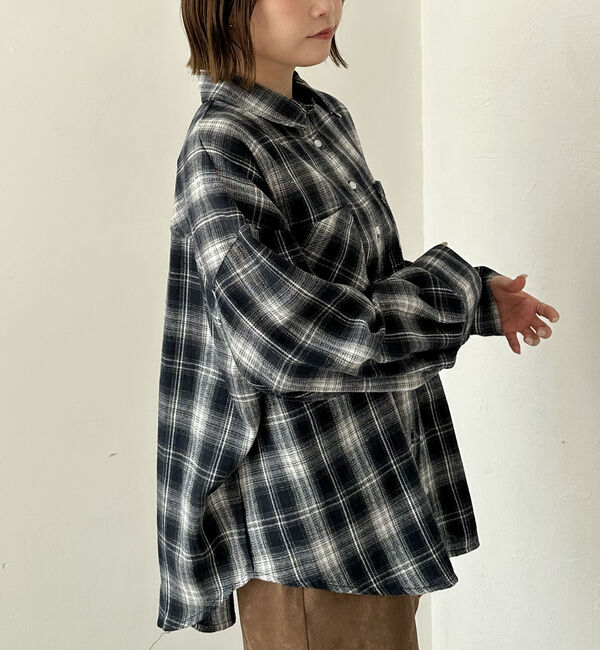 archives「チェックミドルネルシャツ」|シャツ・ブラウス|