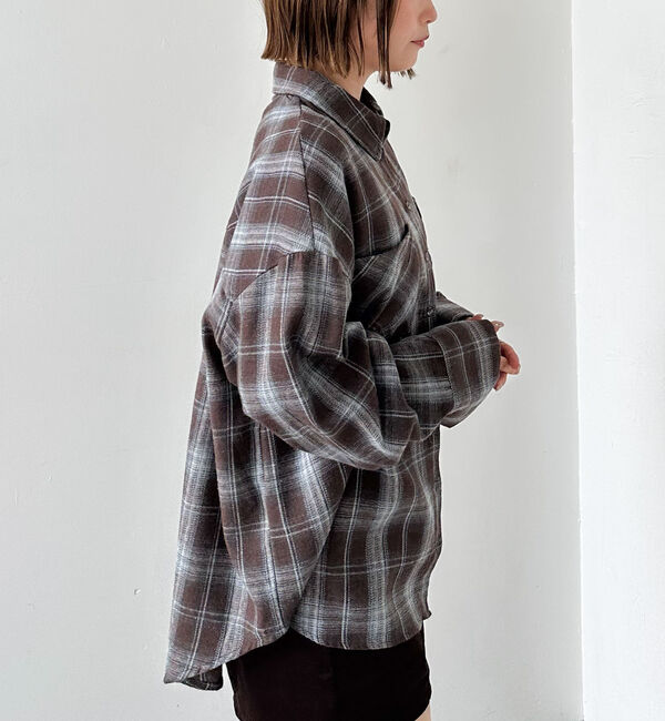 archives「チェックミドルネルシャツ」|シャツ・ブラウス|