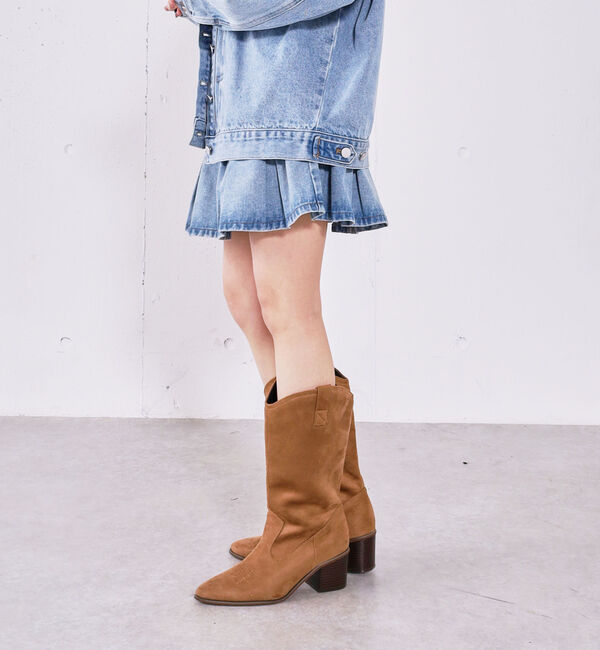 archives「デニムプリーツミニスカート」|スカート|