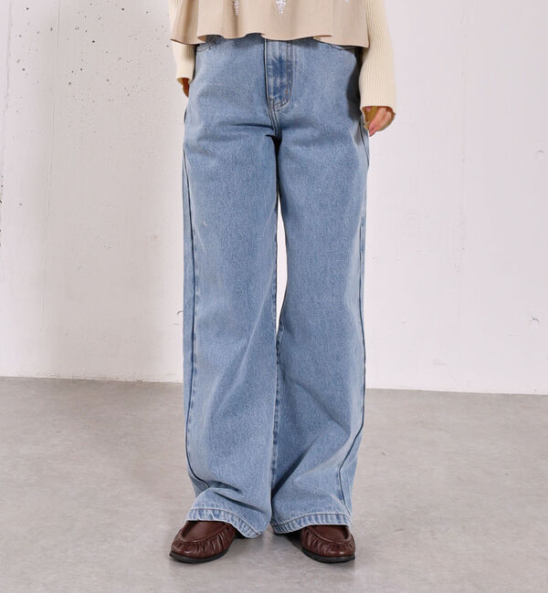 archives「カラーストレートデニム」|デニム|BLUE