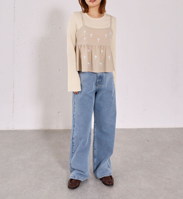 archives「カラーストレートデニム」|デニム|