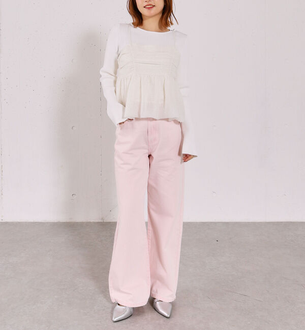 archives「カラーストレートデニム」|デニム|