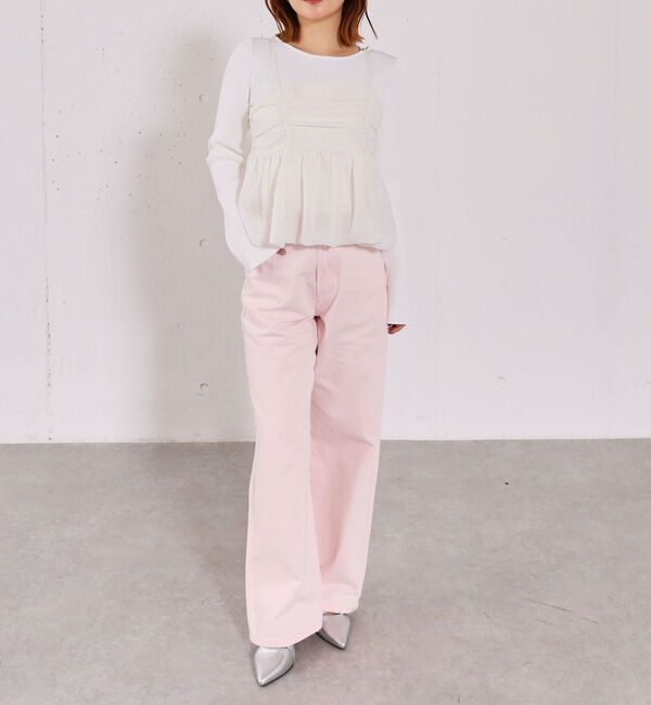 archives「カラーストレートデニム」|デニム|