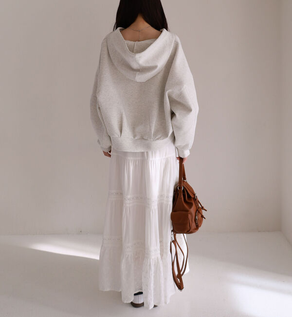 archives「コットンレースティアードスカート」|スカート|