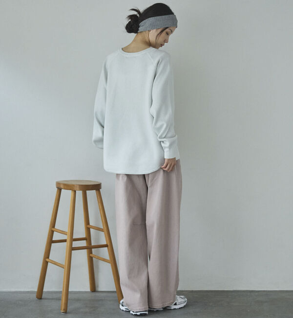 Doux archives「ラメ混スウェットライクニット」|ニット・セーター|