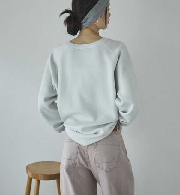 Doux archives「ラメ混スウェットライクニット」|ニット・セーター|