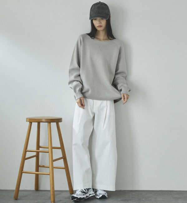 Doux archives「ラメ混スウェットライクニット」|ニット・セーター|