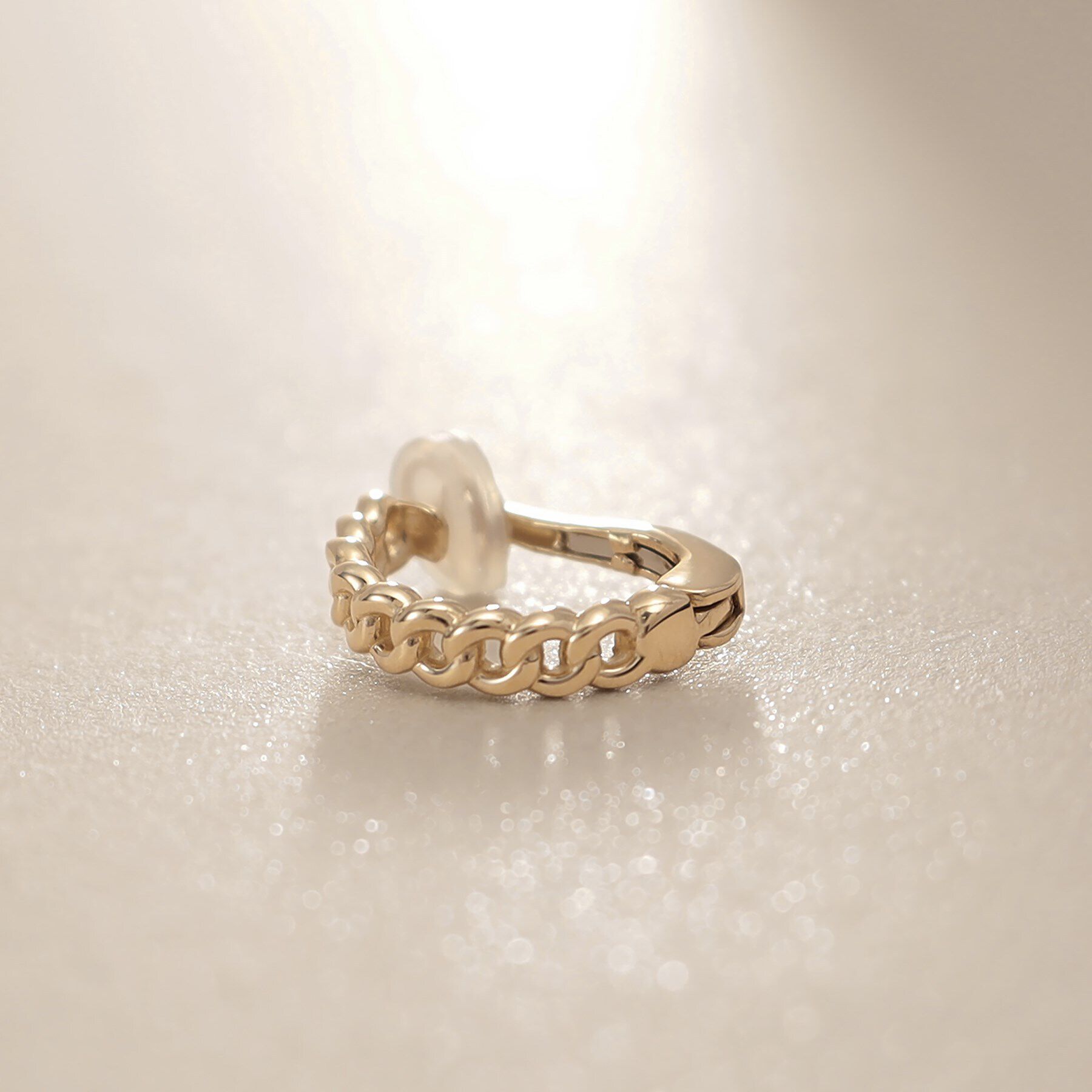 COCOSHNIK「K10キヘイワンタッチ イヤリング」|イヤリング|