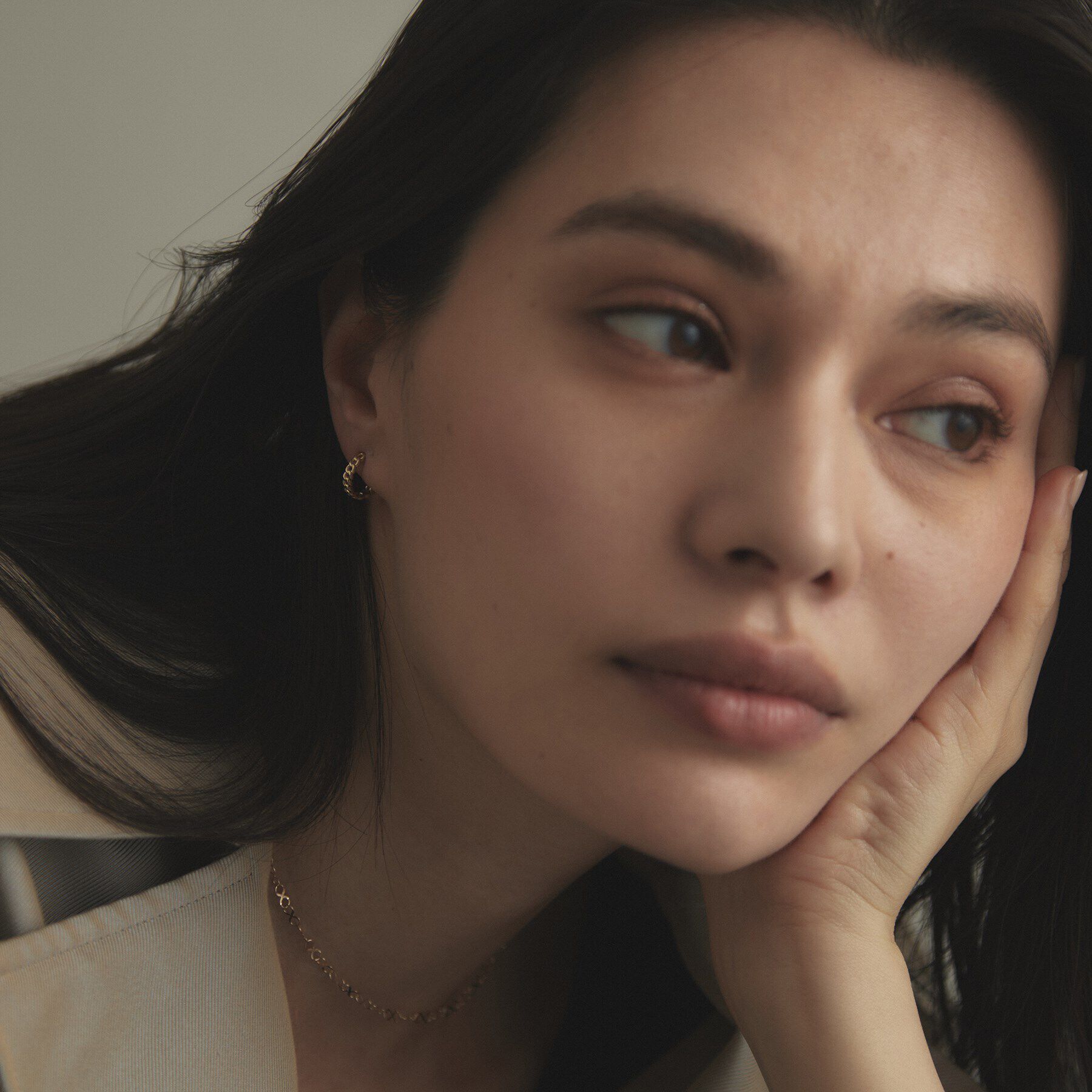 COCOSHNIK「K10キヘイワンタッチ イヤリング」|イヤリング|