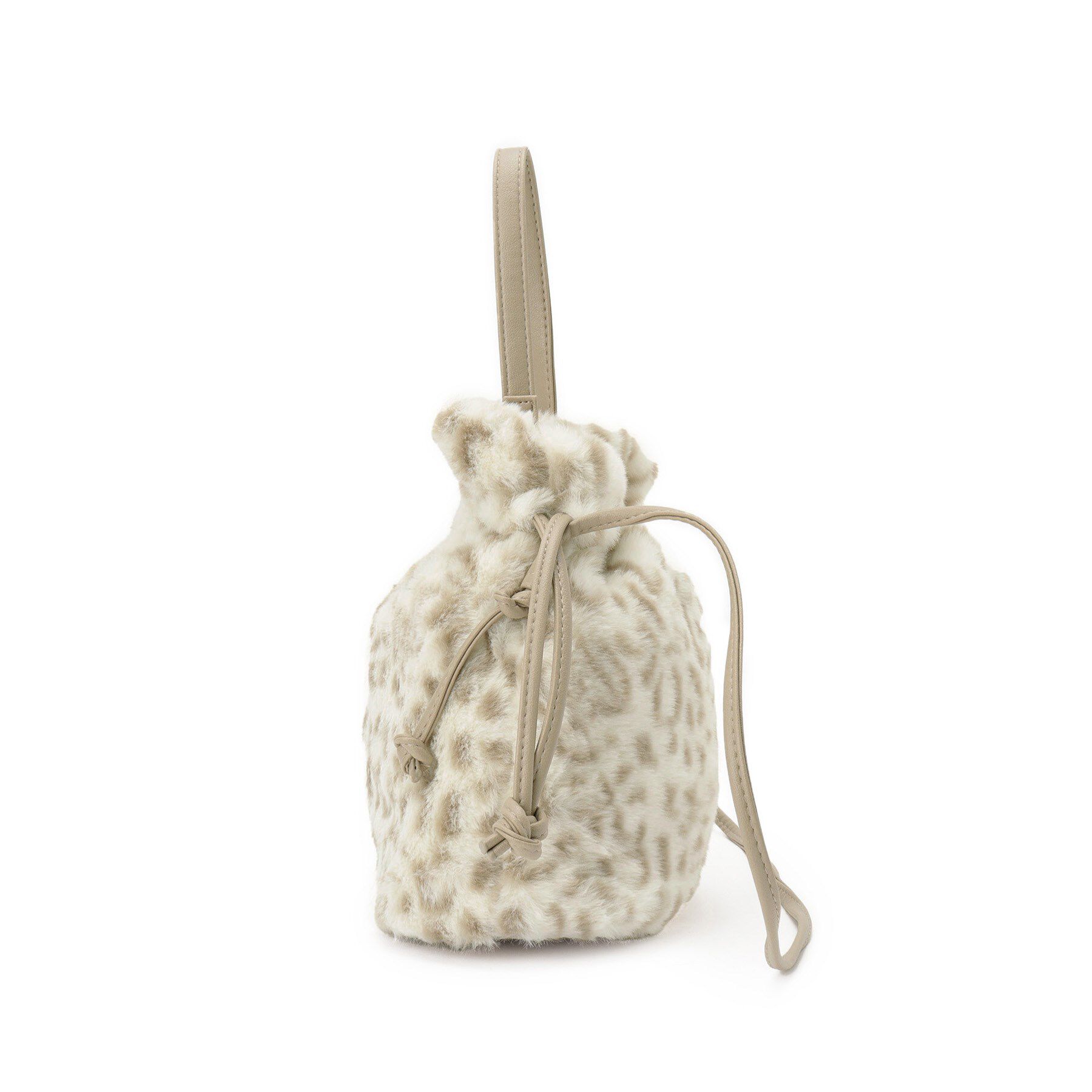 SHOO･LA･RUE「フェイクファー巾着ショルダーバッグ」|ショルダー・メッセンジャー|