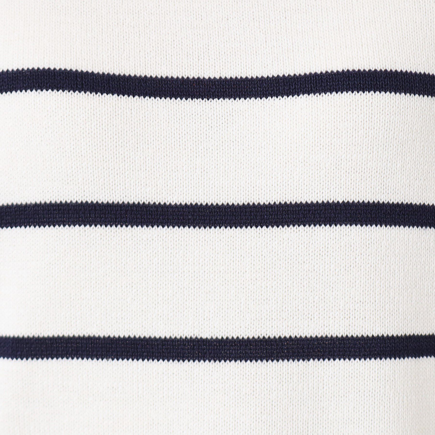 Dessin「【洗える】肩ボタン付きボーダーニット（XS～L）」|ニット・セーター|