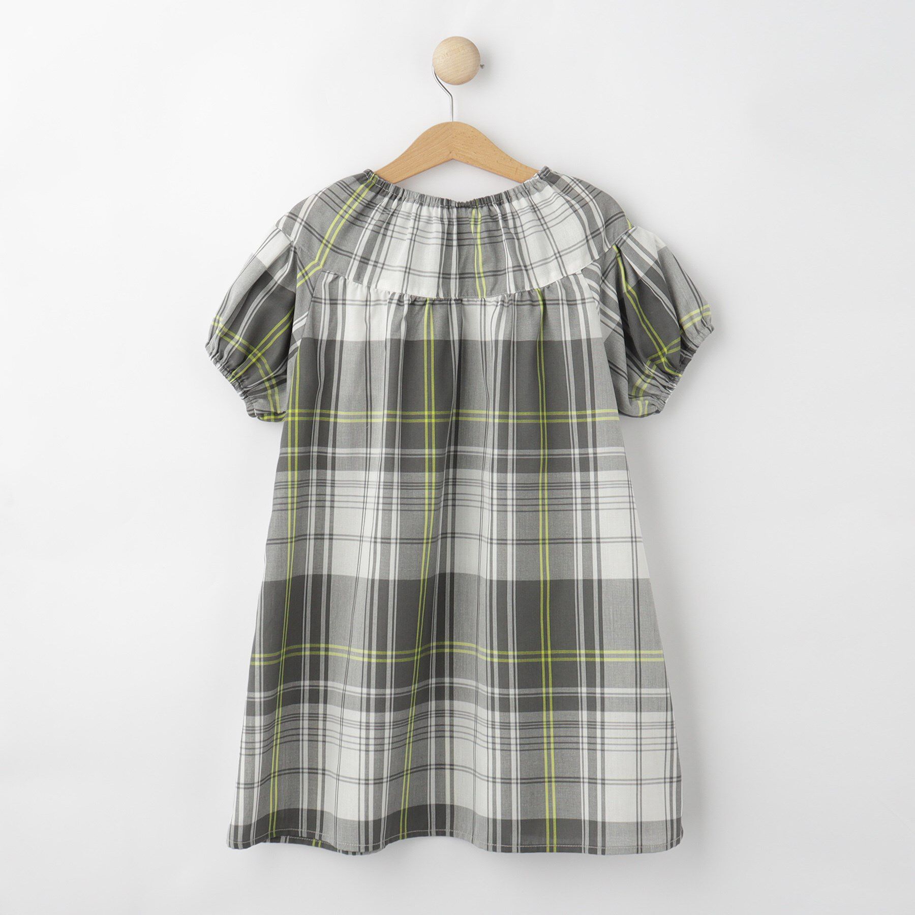 Dessin「【リンクコーデ】ガーゼチェックチュニックワンピース」|ワンピース|