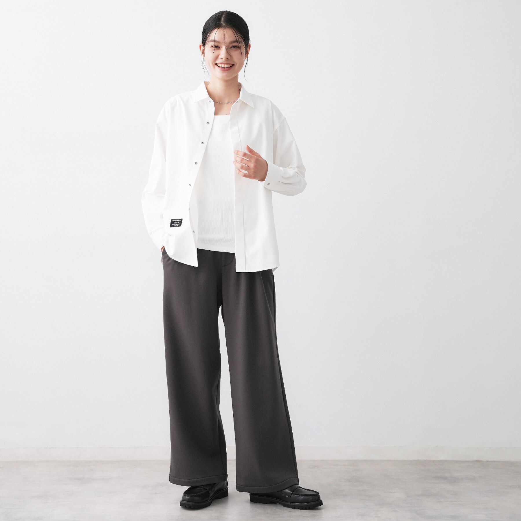 Dessin「【ユニセックス/洗える】裏起毛パンツ」|その他|