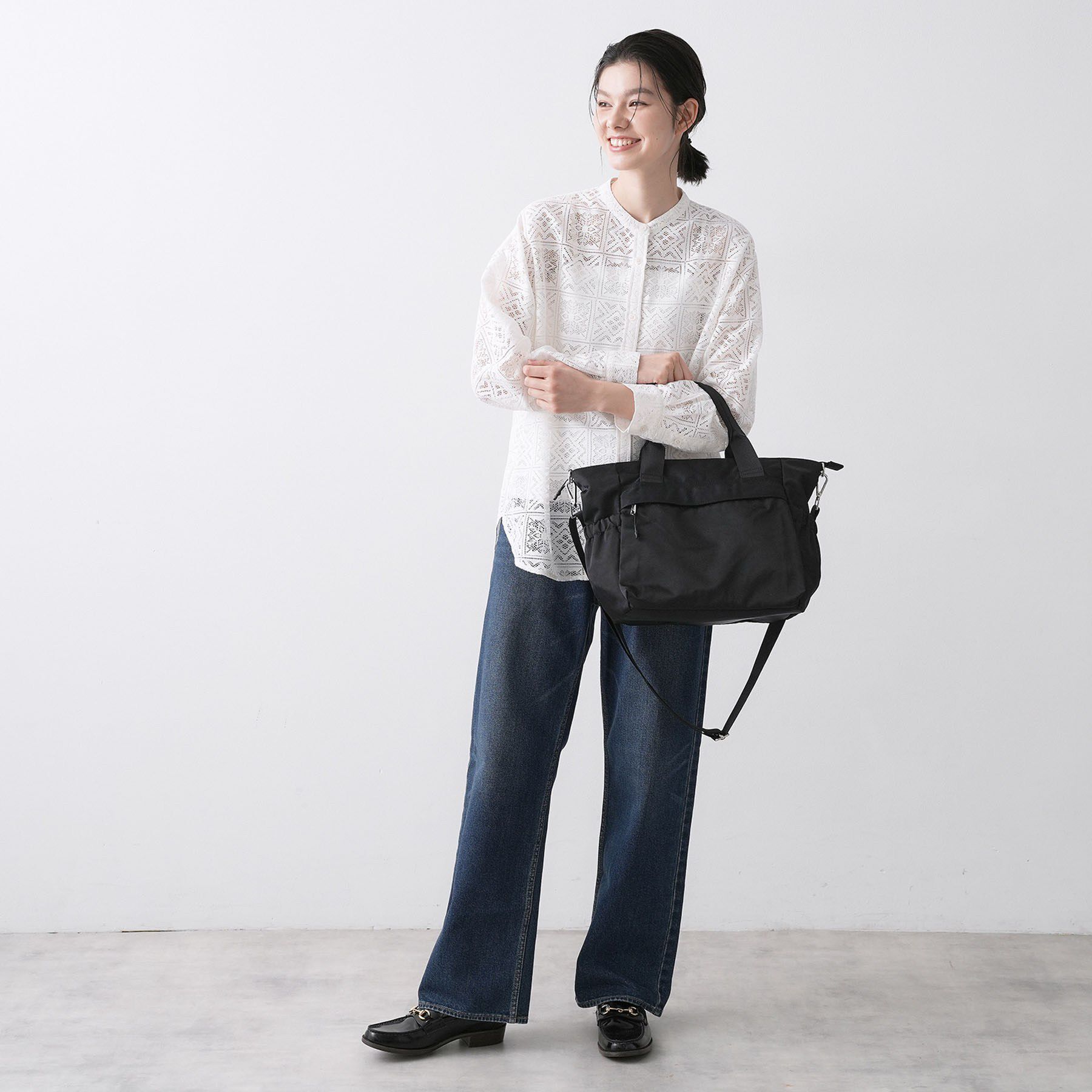 Dessin「【2WAY/多ポケット】ナイロントートバッグ」|トートバッグ|