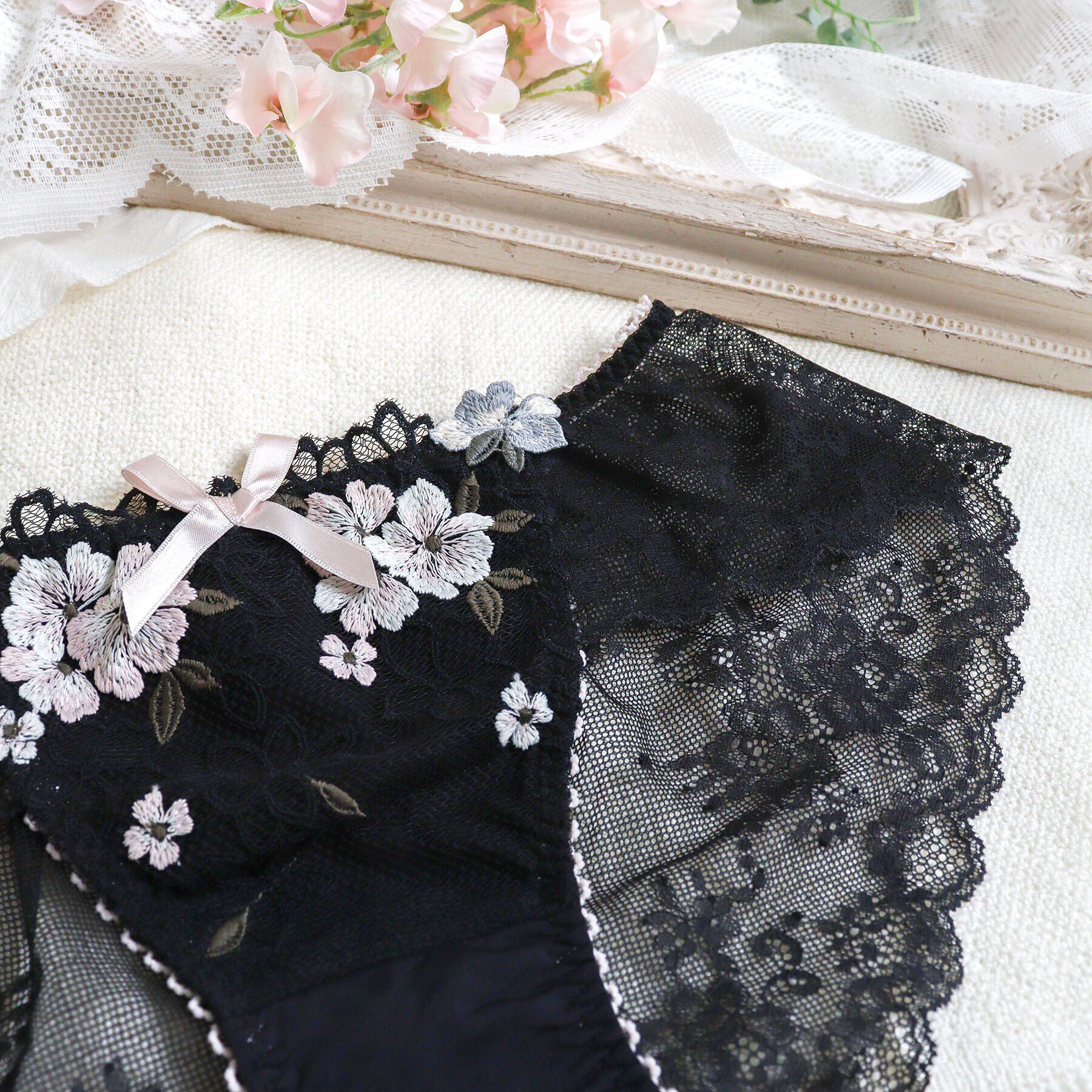 Risa Magli「フロール レースショーツ」|インナー|