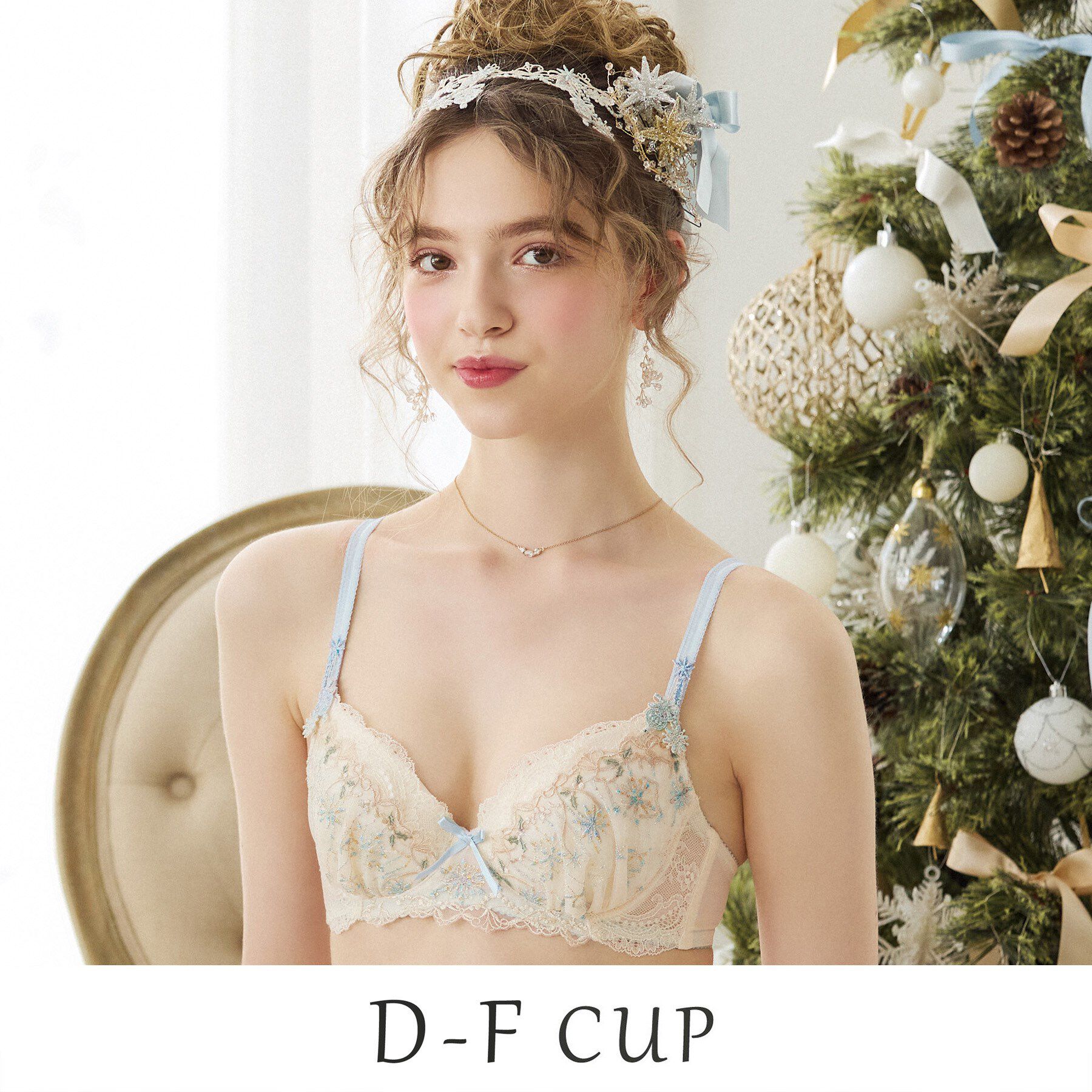 Risa Magli「【ルビー】 ブラジャー （D-F） ＜Side Shape（サイドシェイプ）＞」|インナー|クリーム(054)