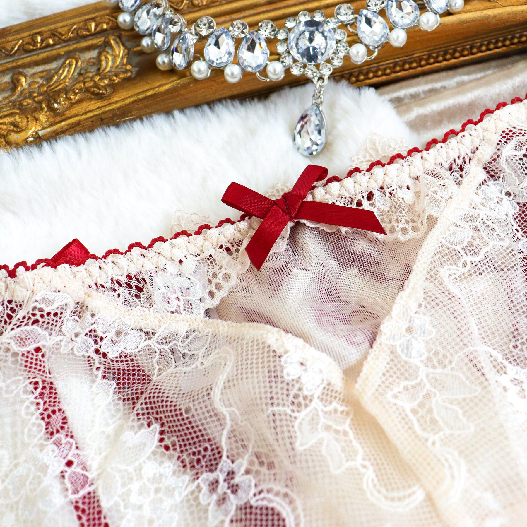 Risa Magli「【ジュエリー】 スペシャルリボンショーツ」|インナー|