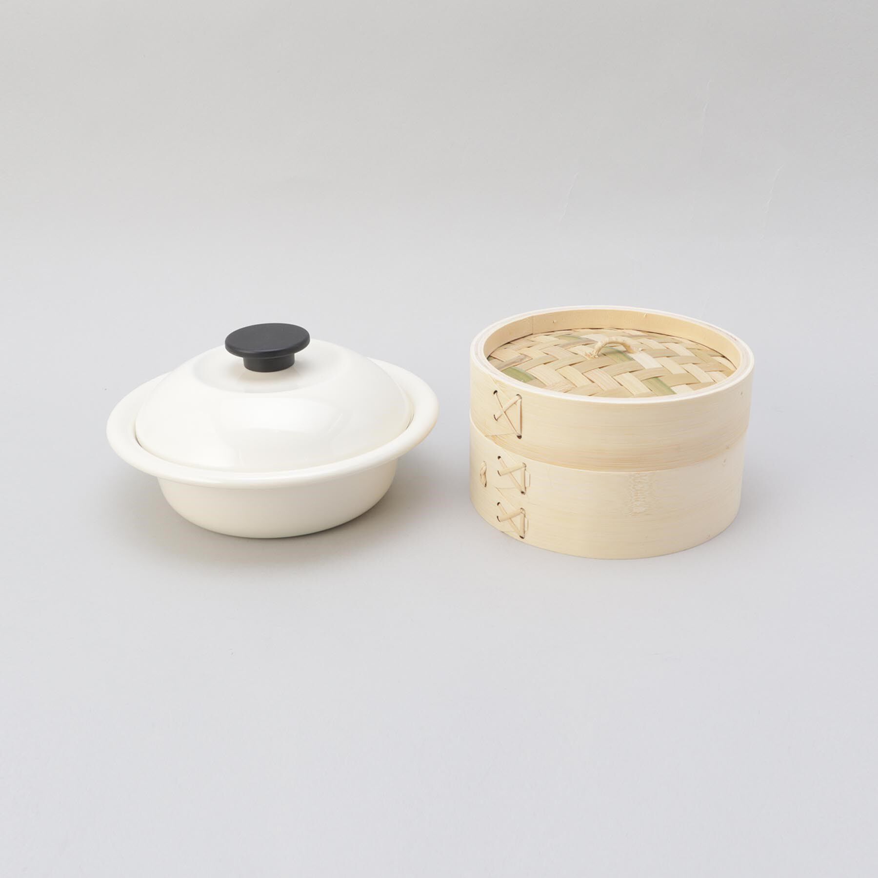 212 KITCHEN STORE「ココナベせいろセット 小 WH ＜野田琺瑯 ＞」|食器・キッチングッズ|