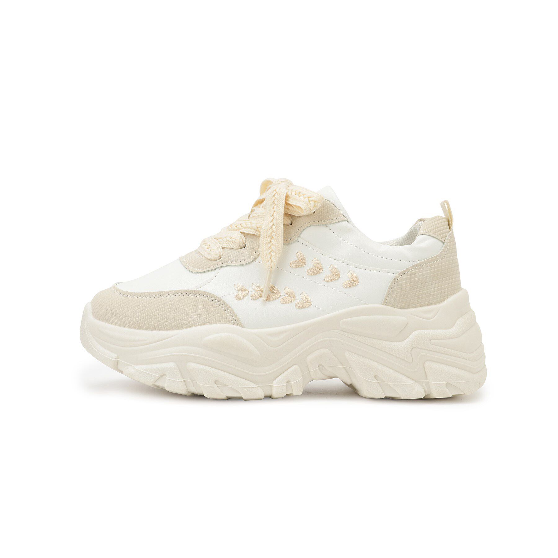 csT&P「厚底韓国ファッションダットスニーカー」|スニーカー|