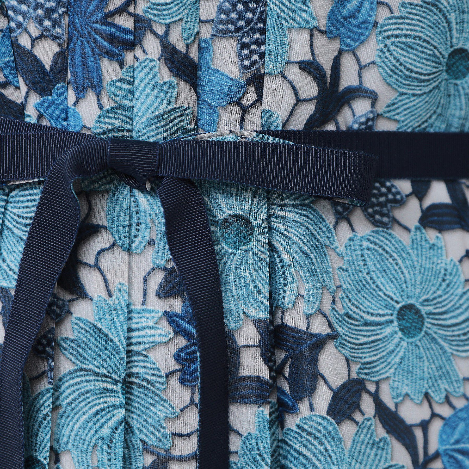 SunaUna「【完売間近／&yours project】レース柄プリーツワンピース」|ワンピース|