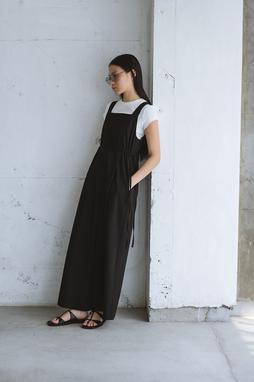 STYLEMIXER「サイドギャザーワイドロンパース」|その他|