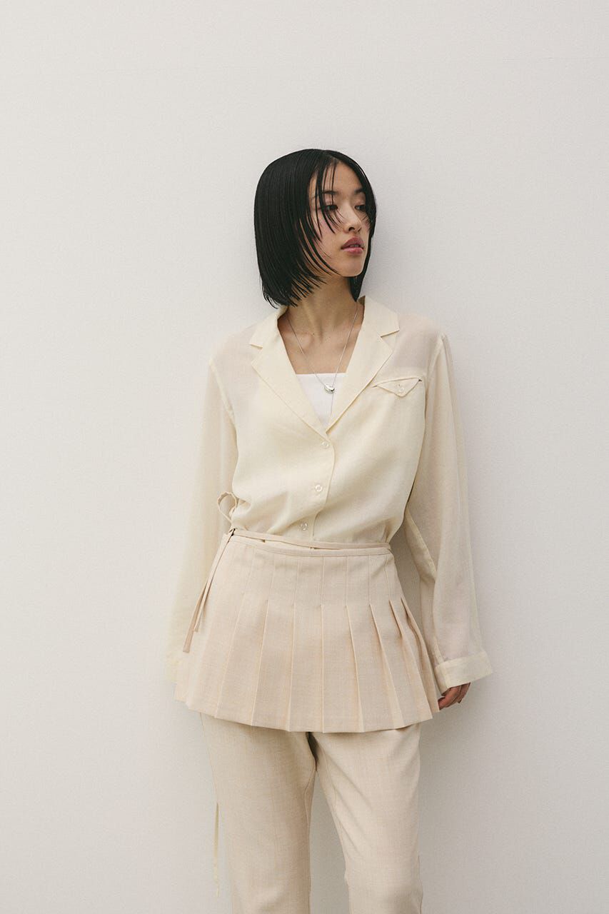 STYLEMIXER「プリーツスカートレイヤードパンツ」|その他|