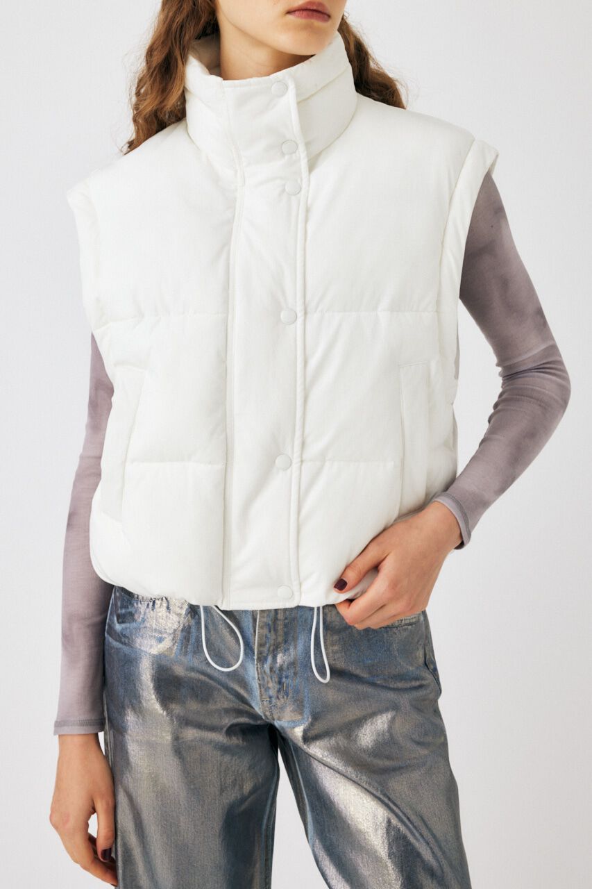 MOUSSY「CROPPED PUFFER DETACHABLE ジャケット」|その他|