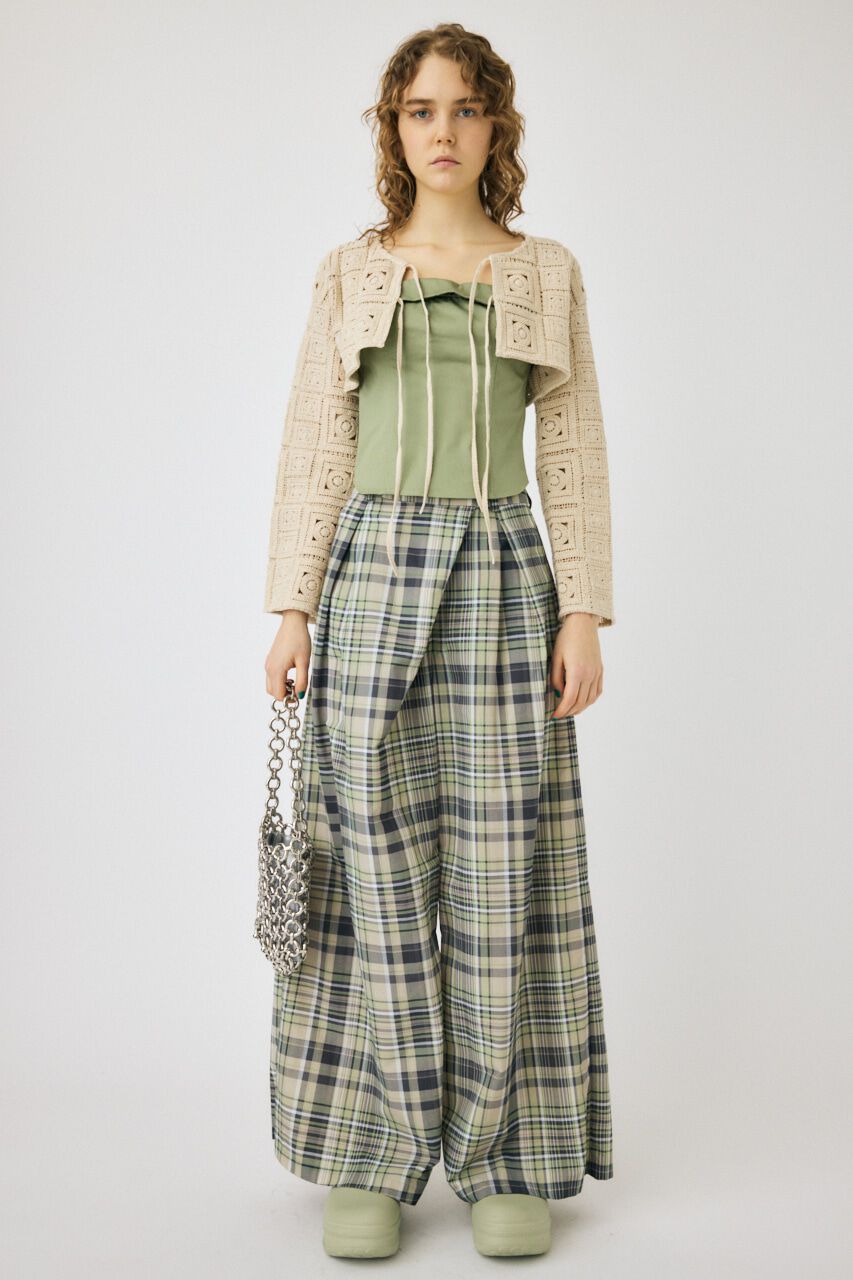 MOUSSY「CROCHET カーディガン」|カーディガン|