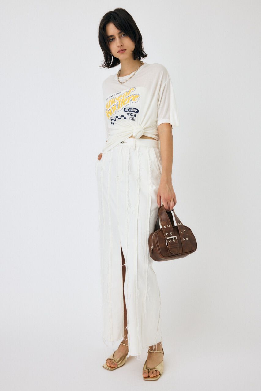 MOUSSY「PIZZA STORE Tシャツ」|Tシャツ・カットソー|